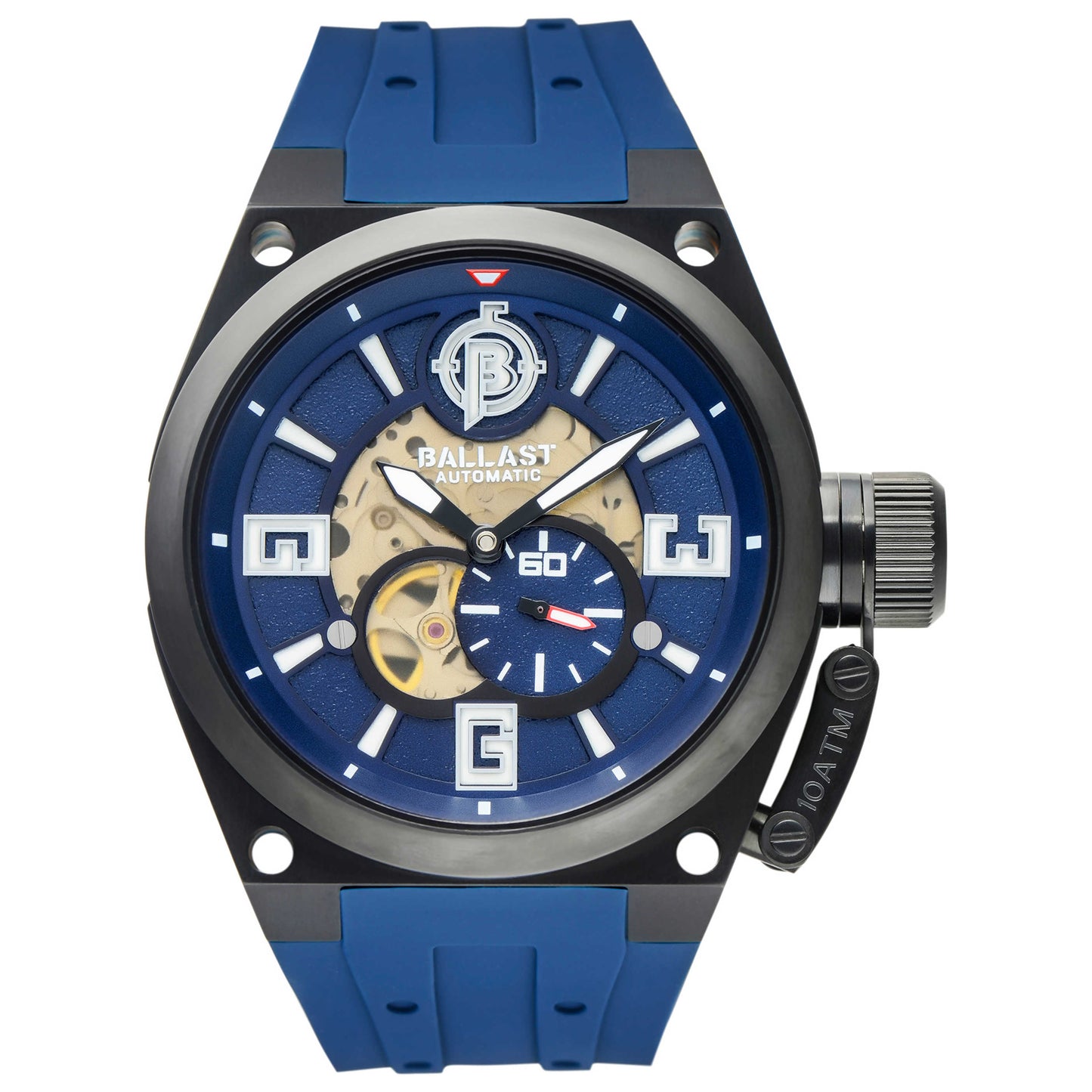 Front view of Ballast Valiant Men's Automatic Watch BL-3129-0C