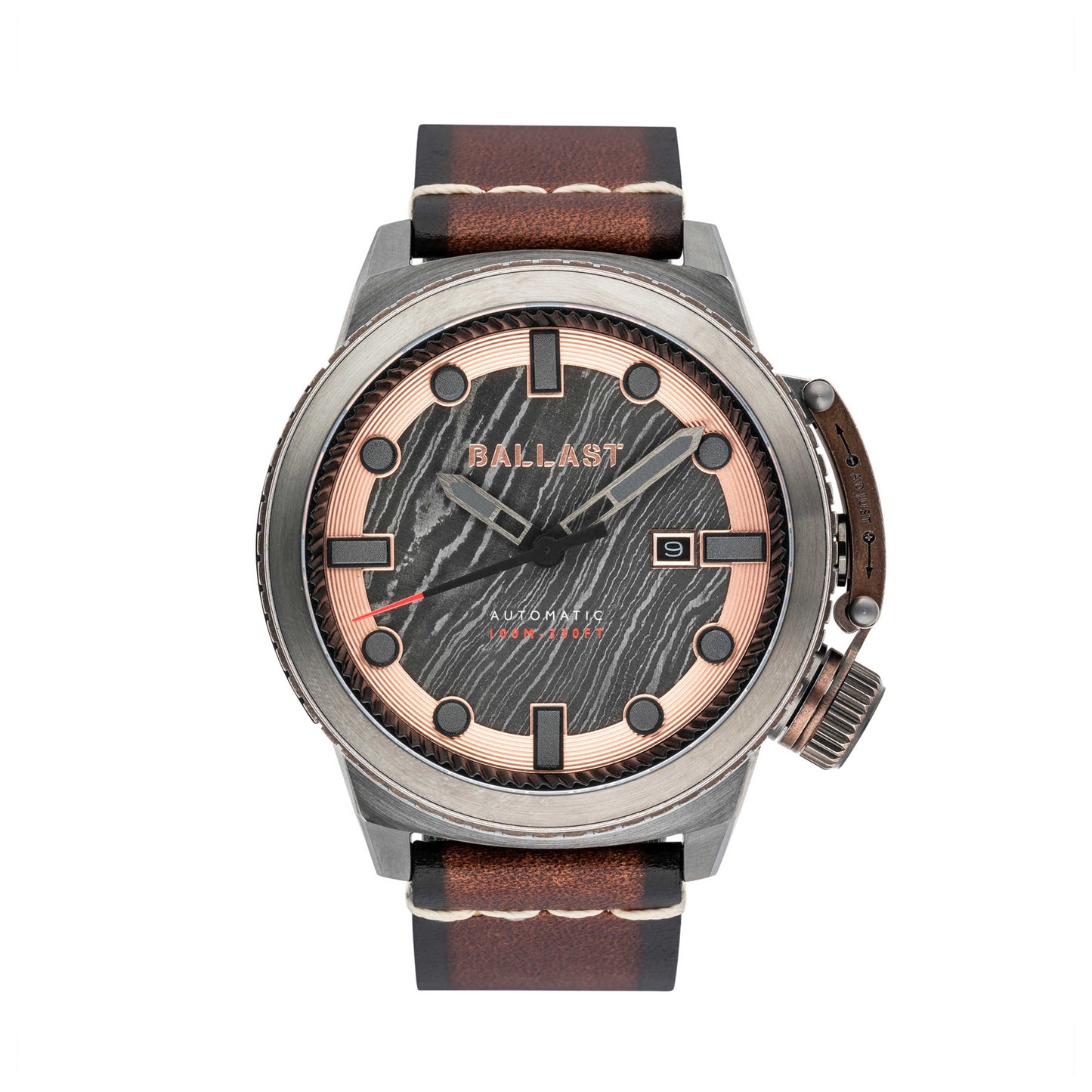 Front view of Ballast Trafalgar Men's Automatic Watch BL-3138-02