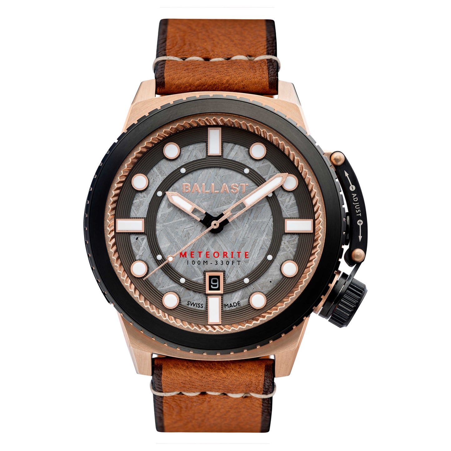 Front view of Ballast Trafalgar Men's Automatic Watch BL-3139-02