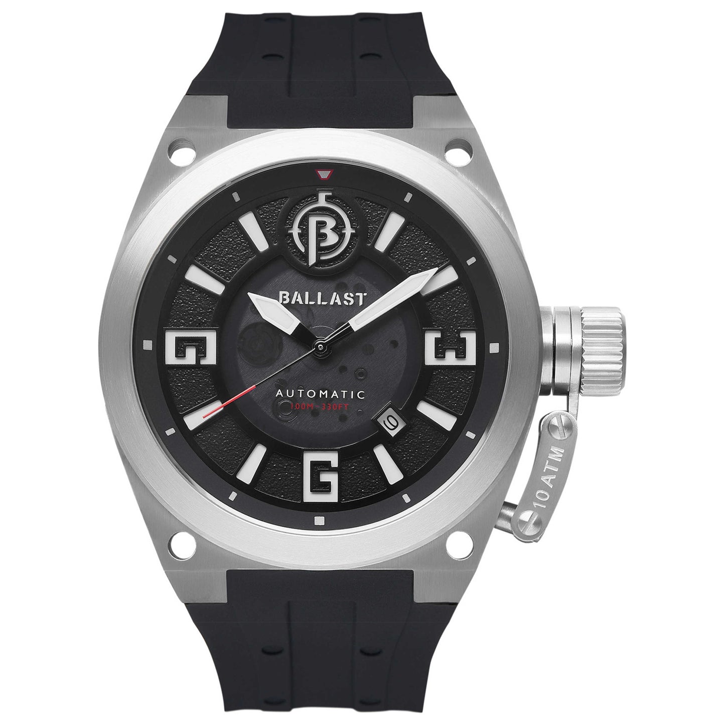 Front view of Ballast Valiant Men's Automatic Watch BL-3145-01