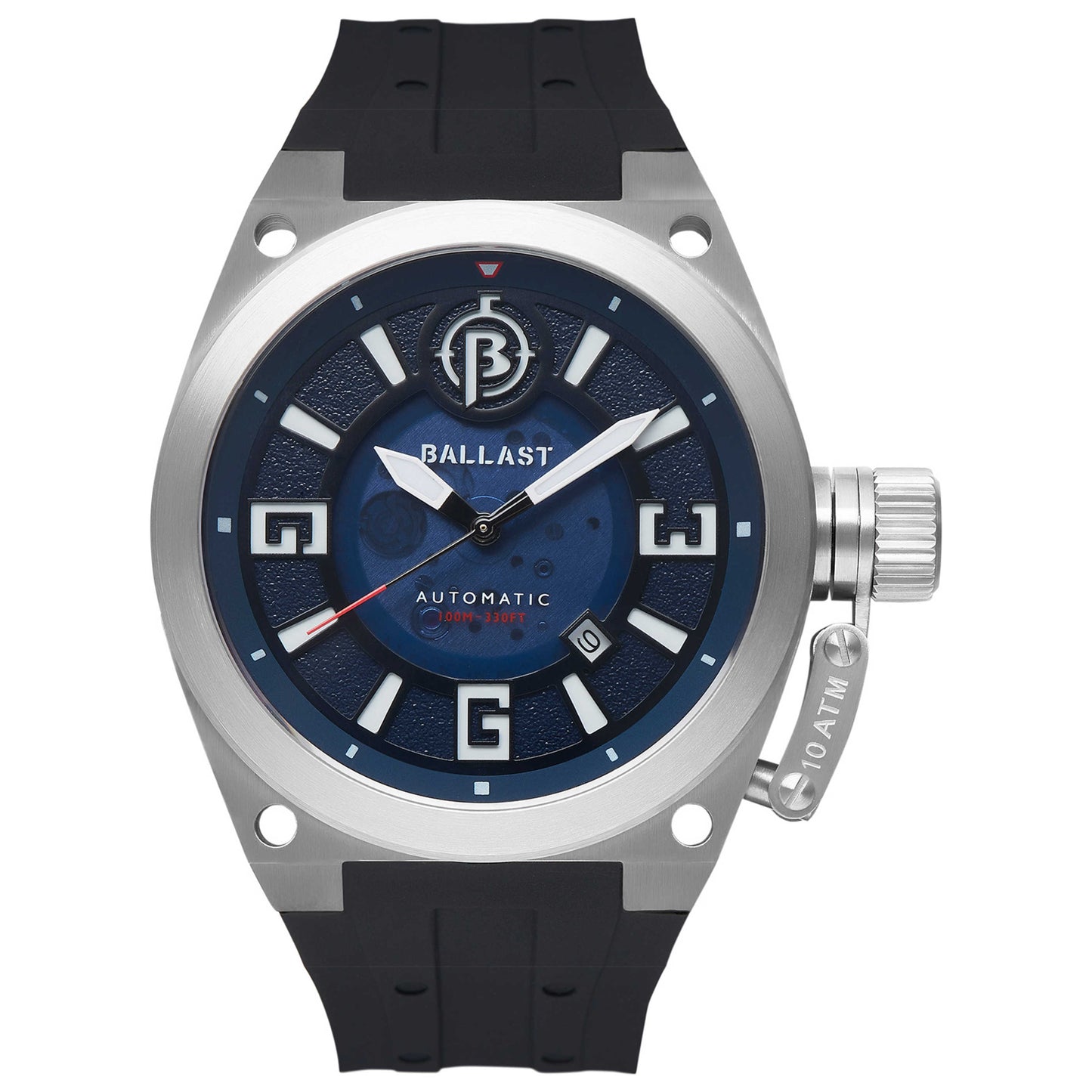 Front view of Ballast Valiant Men's Automatic Watch BL-3145-03