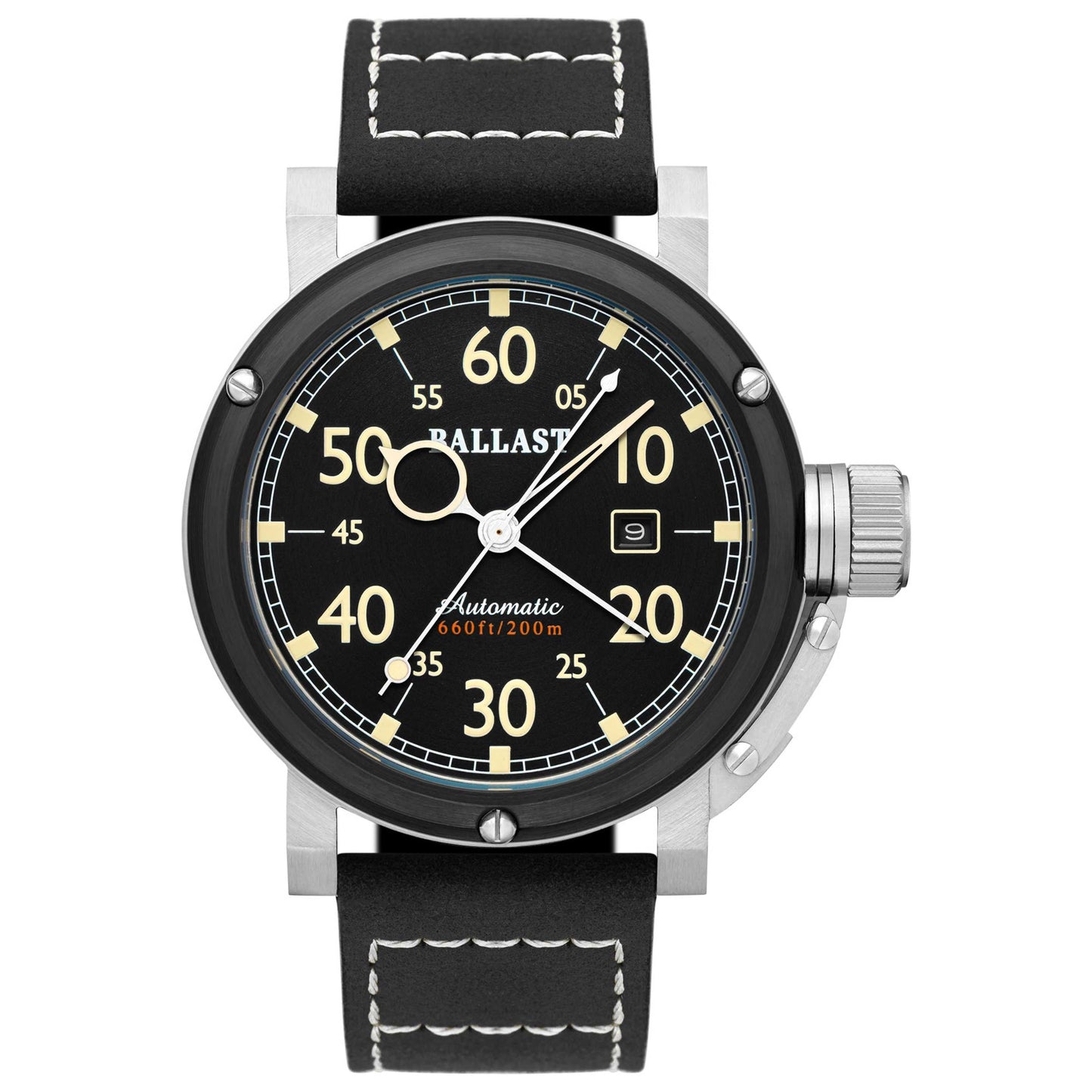 Front view of Ballast Holand Men's Automatic Watch BL-3150-01