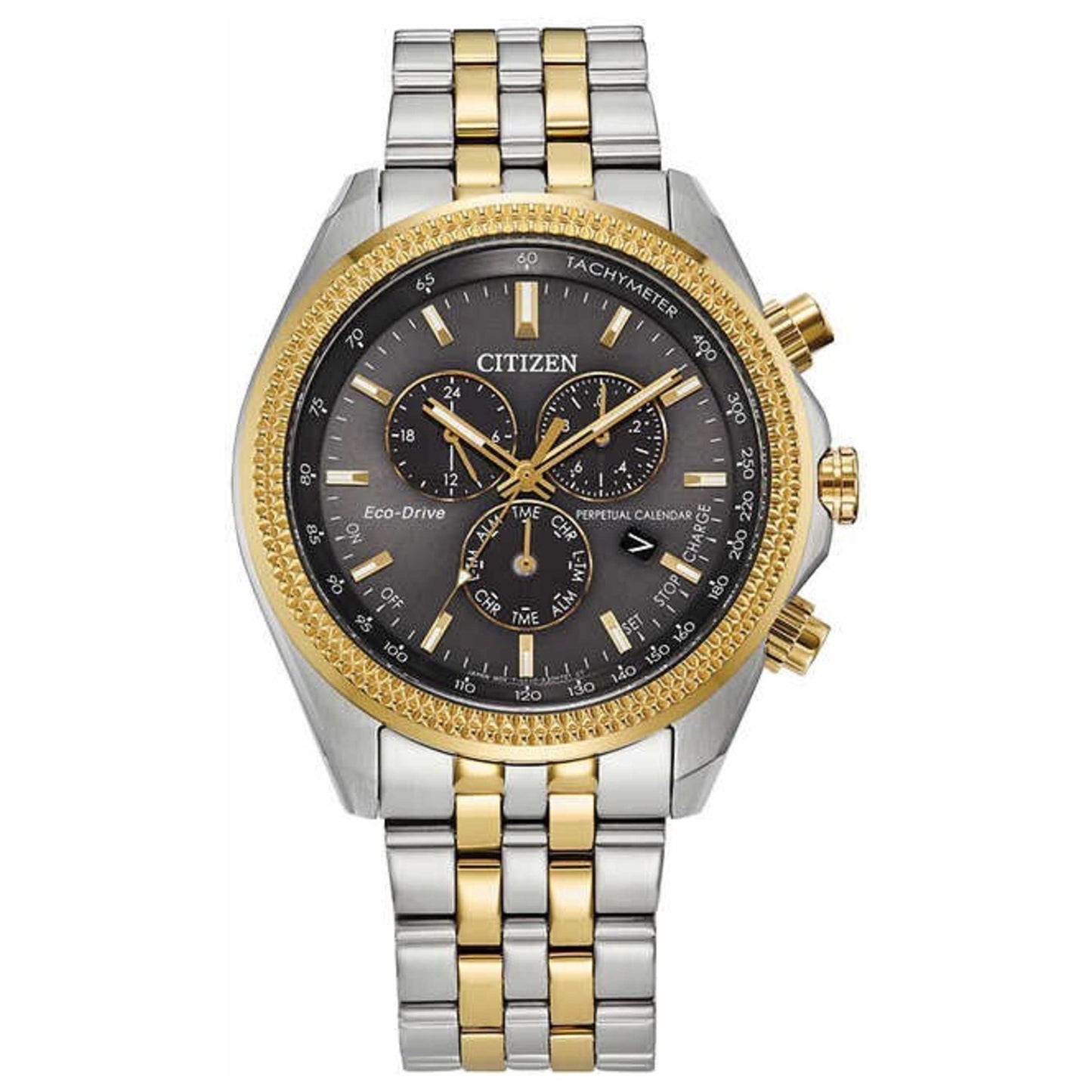 Front view of Citizen Classic Men's Solar Powered Quartz Eco-Drive Watch BL5564-55H