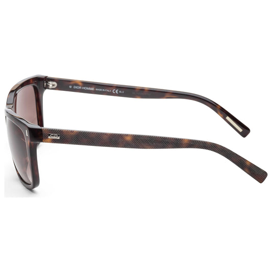 Left view of Christian Dior Homme Black Tie Men's Sunglasses BLACK154FS-086-HA