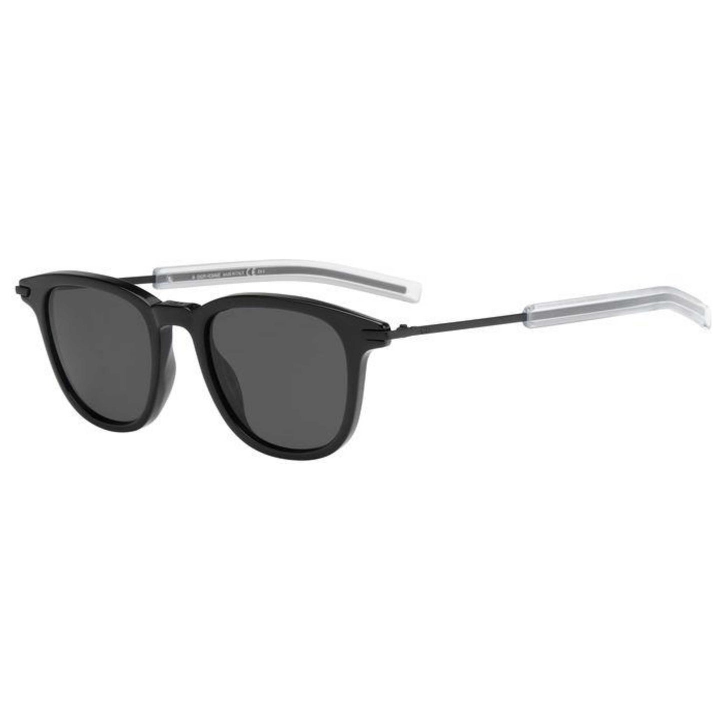 Front view of Christian Dior Homme Black Tie Men's Sunglasses BLACK195S-263-Y1