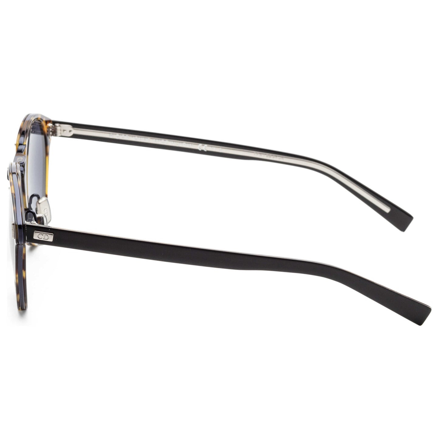 Left view of Christian Dior Homme Black Tie Men's Sunglasses BLACK20SLS-0581-KU