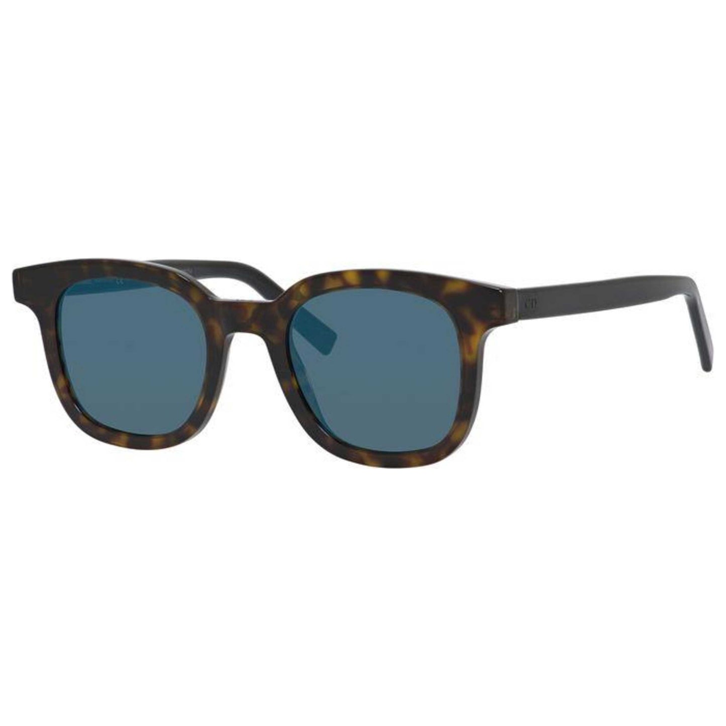 Front view of Christian Dior Homme Black Tie Men's Sunglasses BLACK219S-KVX-2A