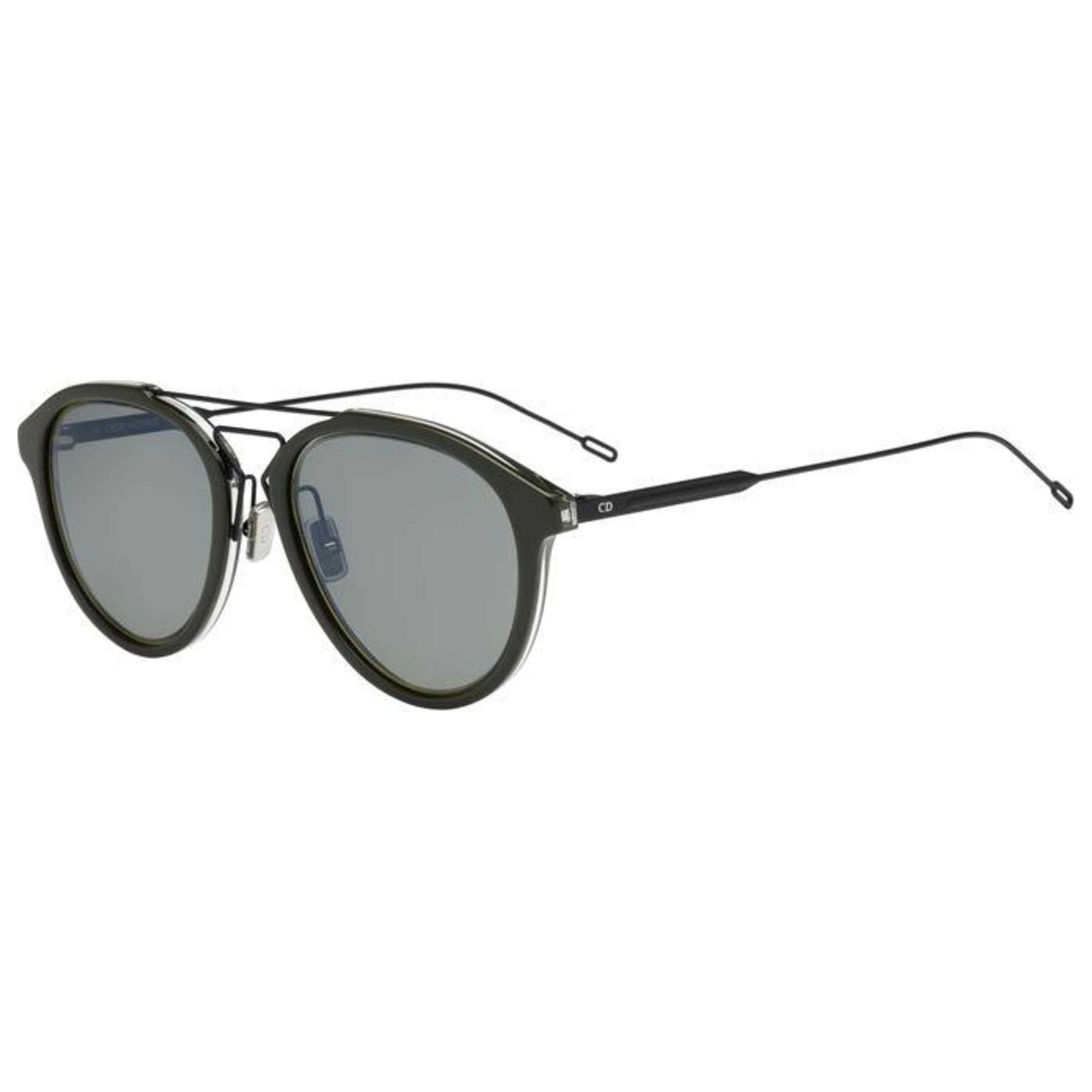 Front view of Christian Dior Homme Black Tie Men's Sunglasses BLACK226FS-TCL-3U