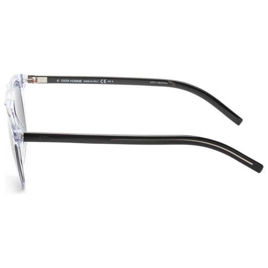 Left view of Christian Dior Homme Black Tie Men's Sunglasses BLACK249S-0900-KU