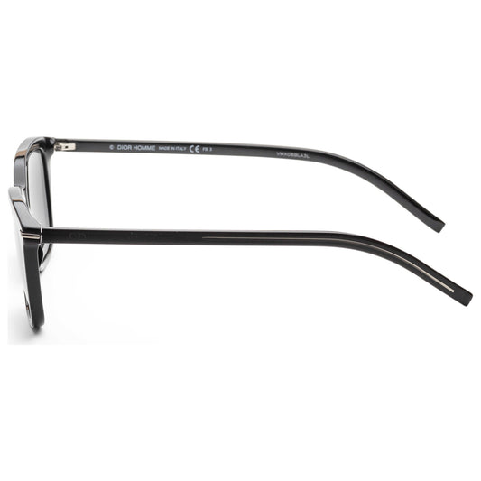 Left view of Christian Dior Homme Black Tie Men's Sunglasses BLACK266S-807-IR
