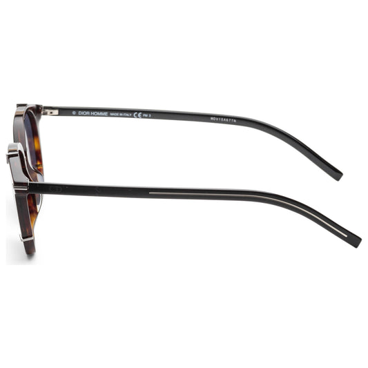 Left view of Christian Dior Homme Black Tie Men's Sunglasses BLACK272S-86-A9