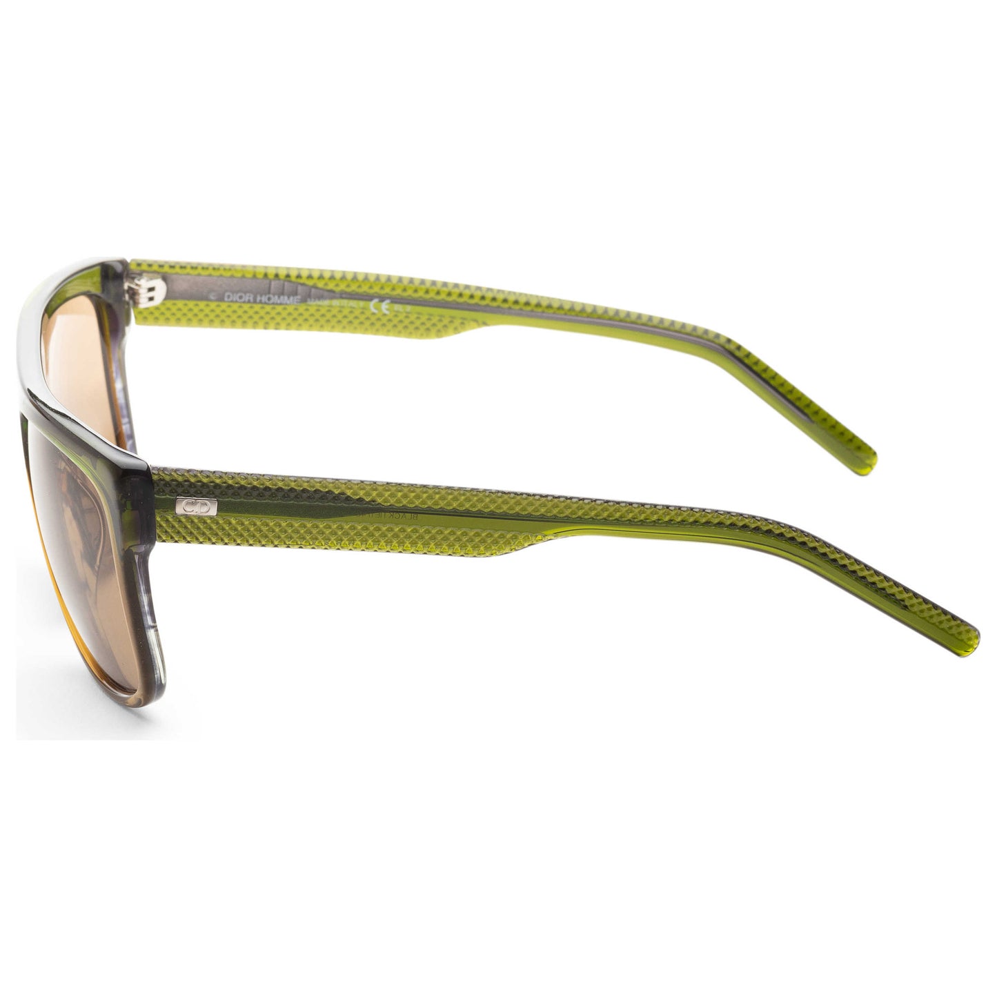 Left view of Christian Dior Homme Black Tie Men's Sunglasses BLACKTIE174S-02WT-5V