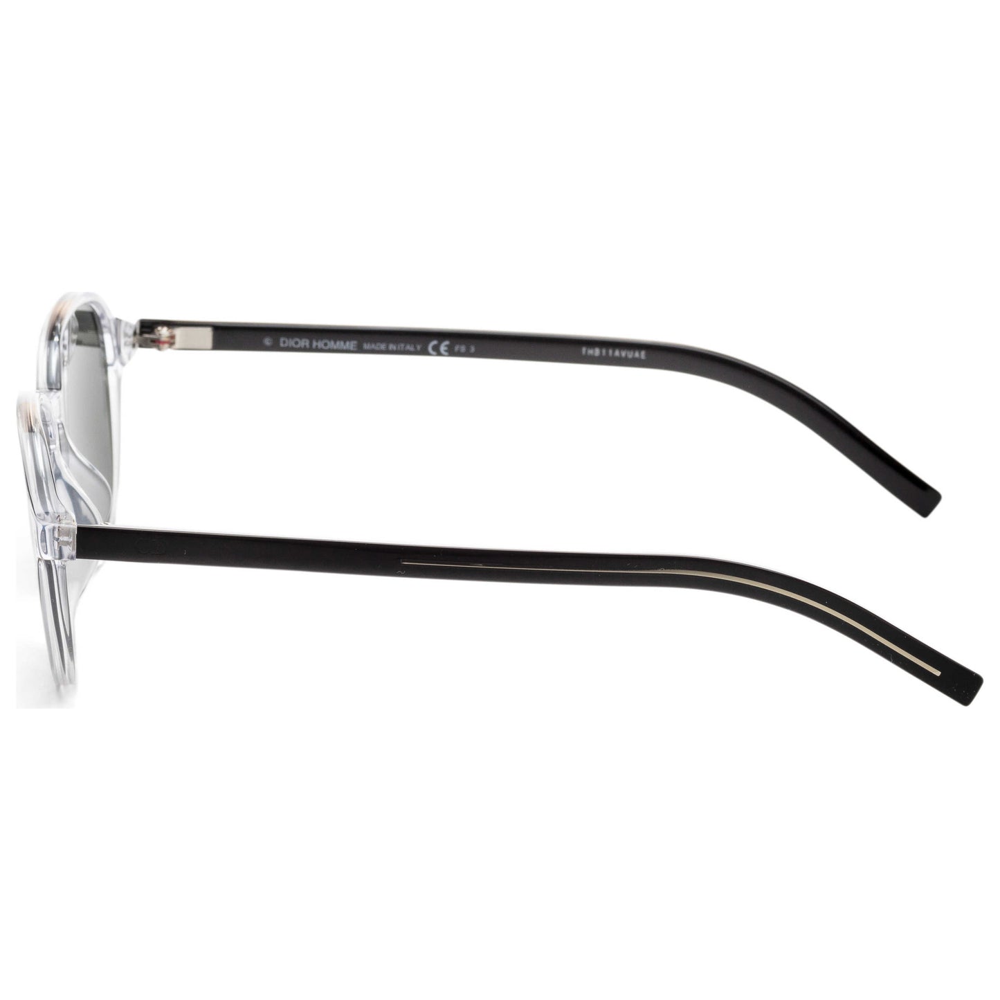 Left view of Christian Dior Homme Black Tie Men's Sunglasses BLACKTIE240S-0P9Z-50