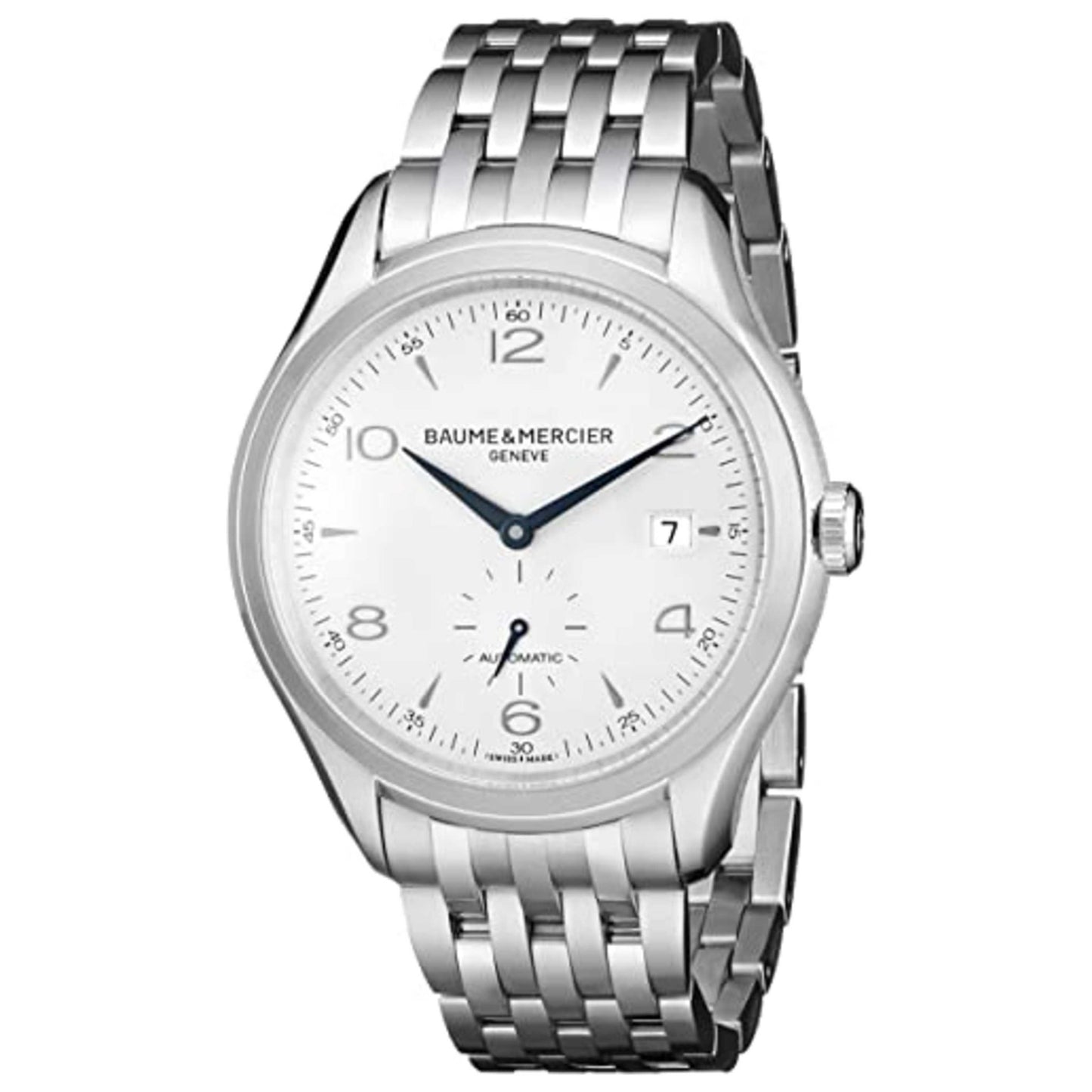 Front view of Baume and Mercier Clifton Men's Automatic Watch BMMOA10099
