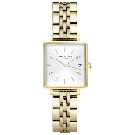 Front view of Rosefield Boxy Gift Set Women's Quartz Watch BMWMG-X240