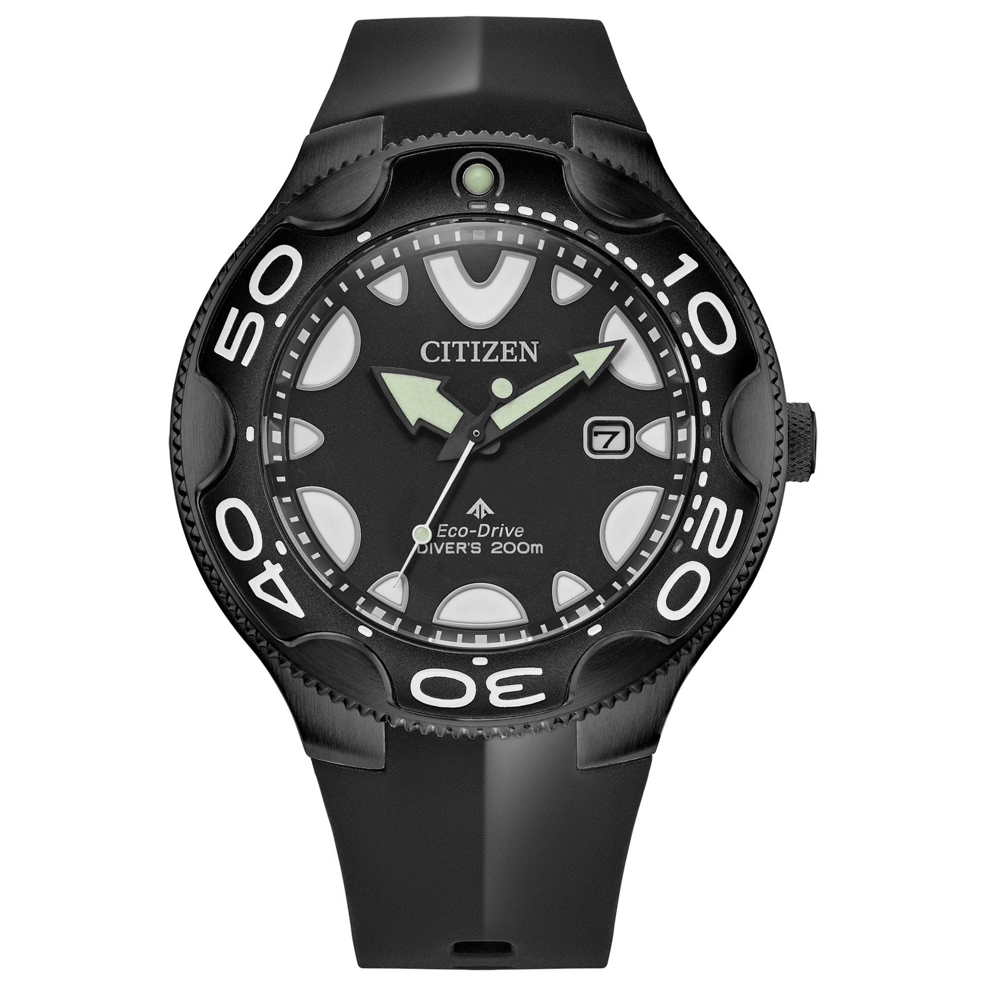 Front view of Citizen Promaster Men's Solar Powered Quartz Eco-Drive Watch BN0235-01E