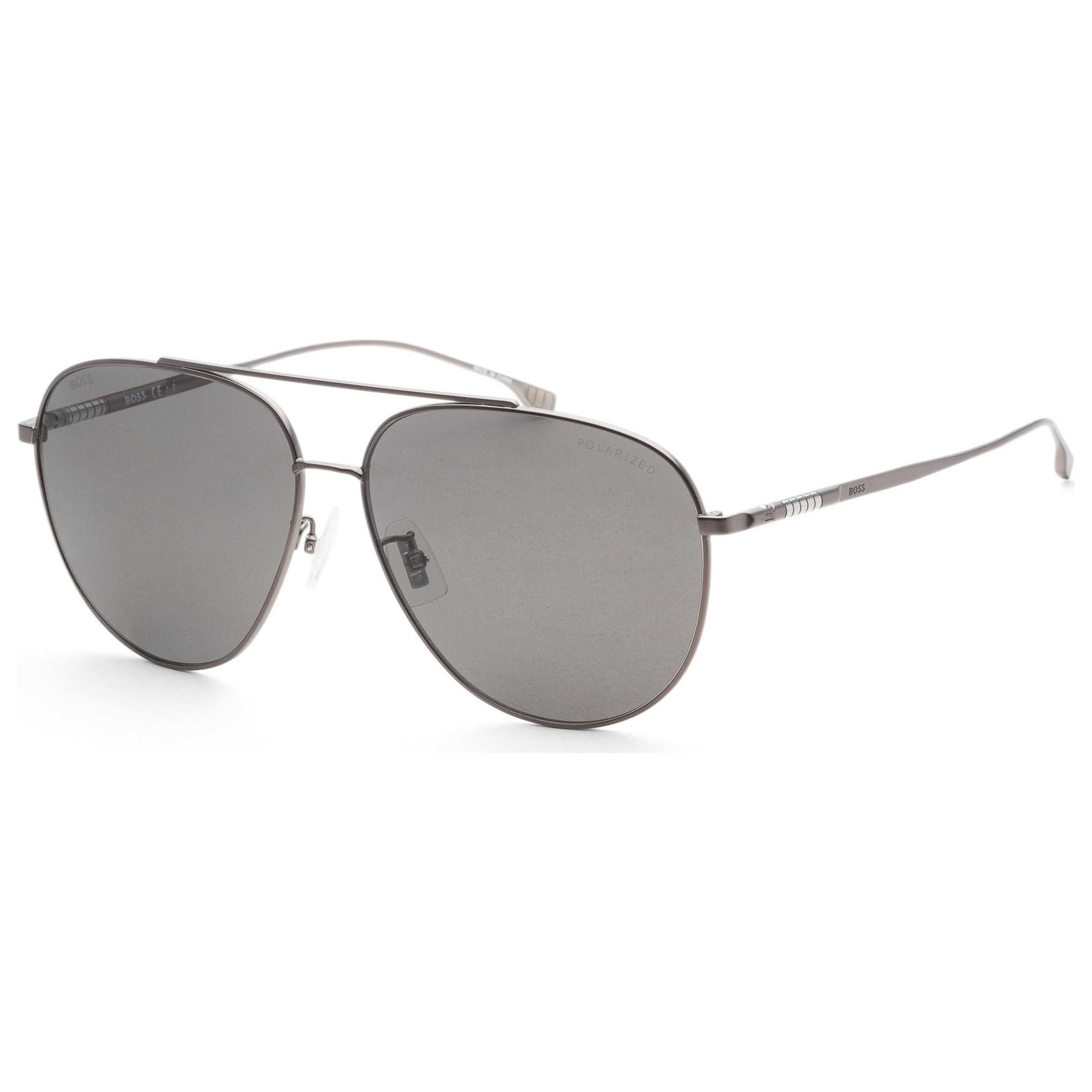 Front view of Hugo Boss Men's Sunglasses BOSS1296-F-S-R80-63