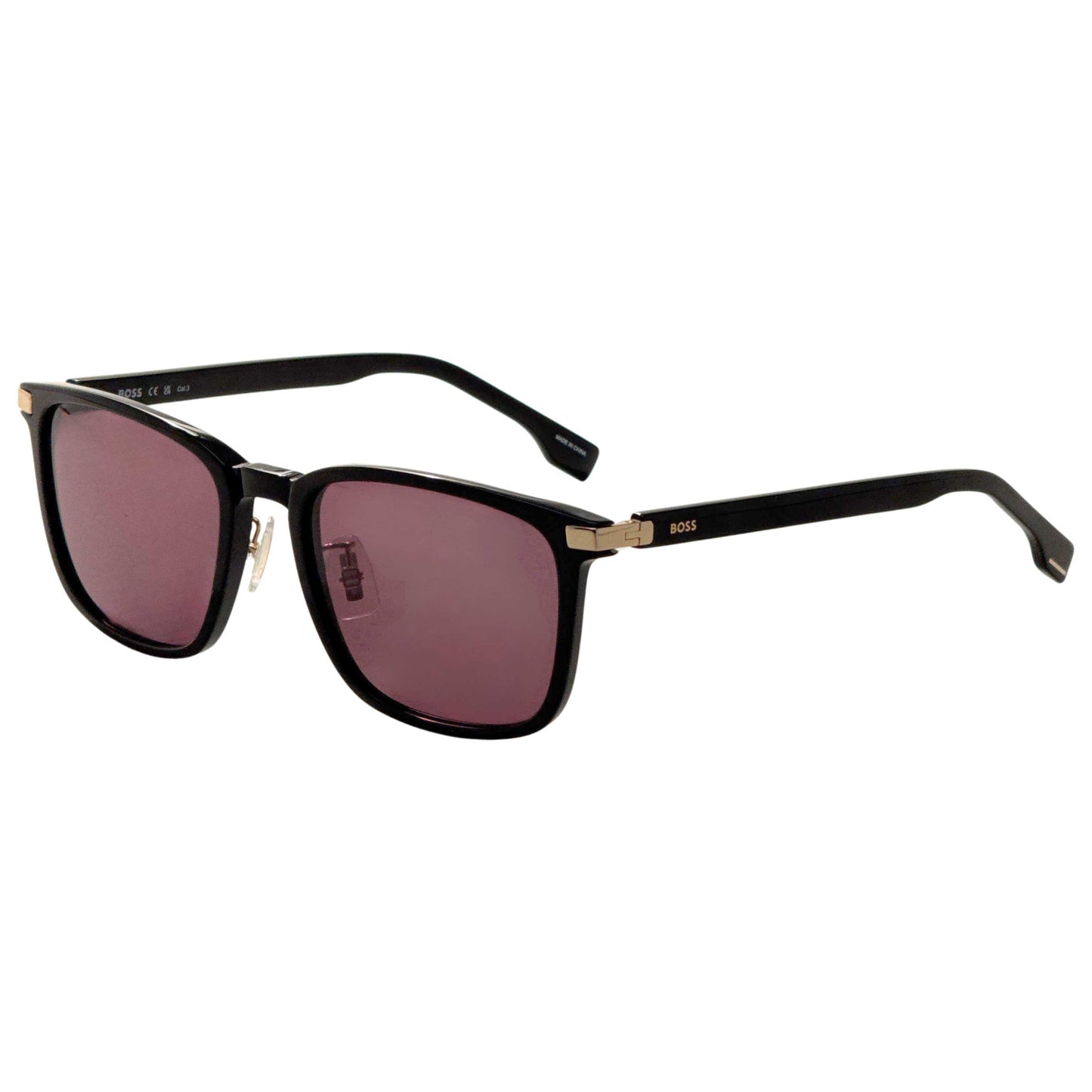 Front view of Hugo Boss Men's Sunglasses BOSS1406FSK-02M2-IR