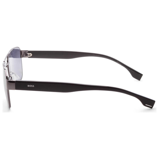 Left view of Hugo Boss Men's Sunglasses BOSS1441OS-0ANS-WJ