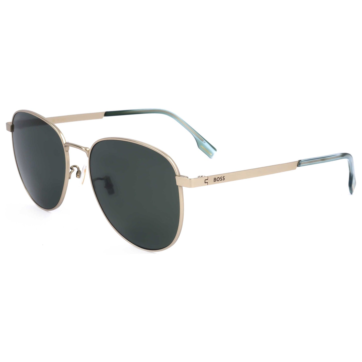 Front view of Hugo Boss Men's Sunglasses BOSS1536-F-S-AOZ-57