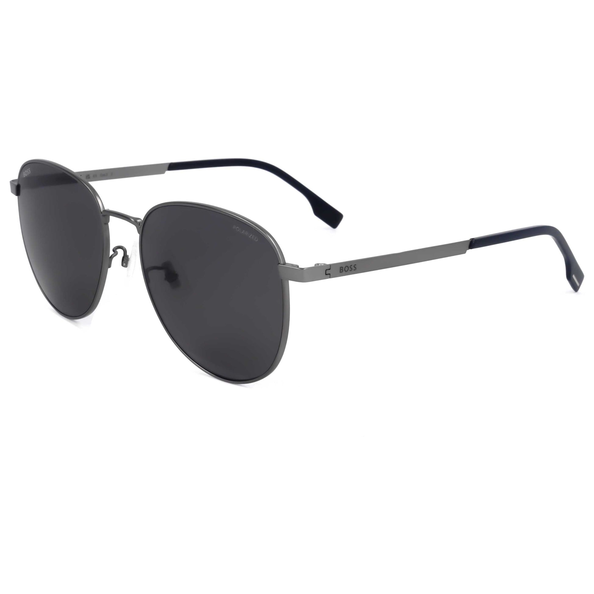 Front view of Hugo Boss Men's Sunglasses BOSS1536-F-S-R80-57