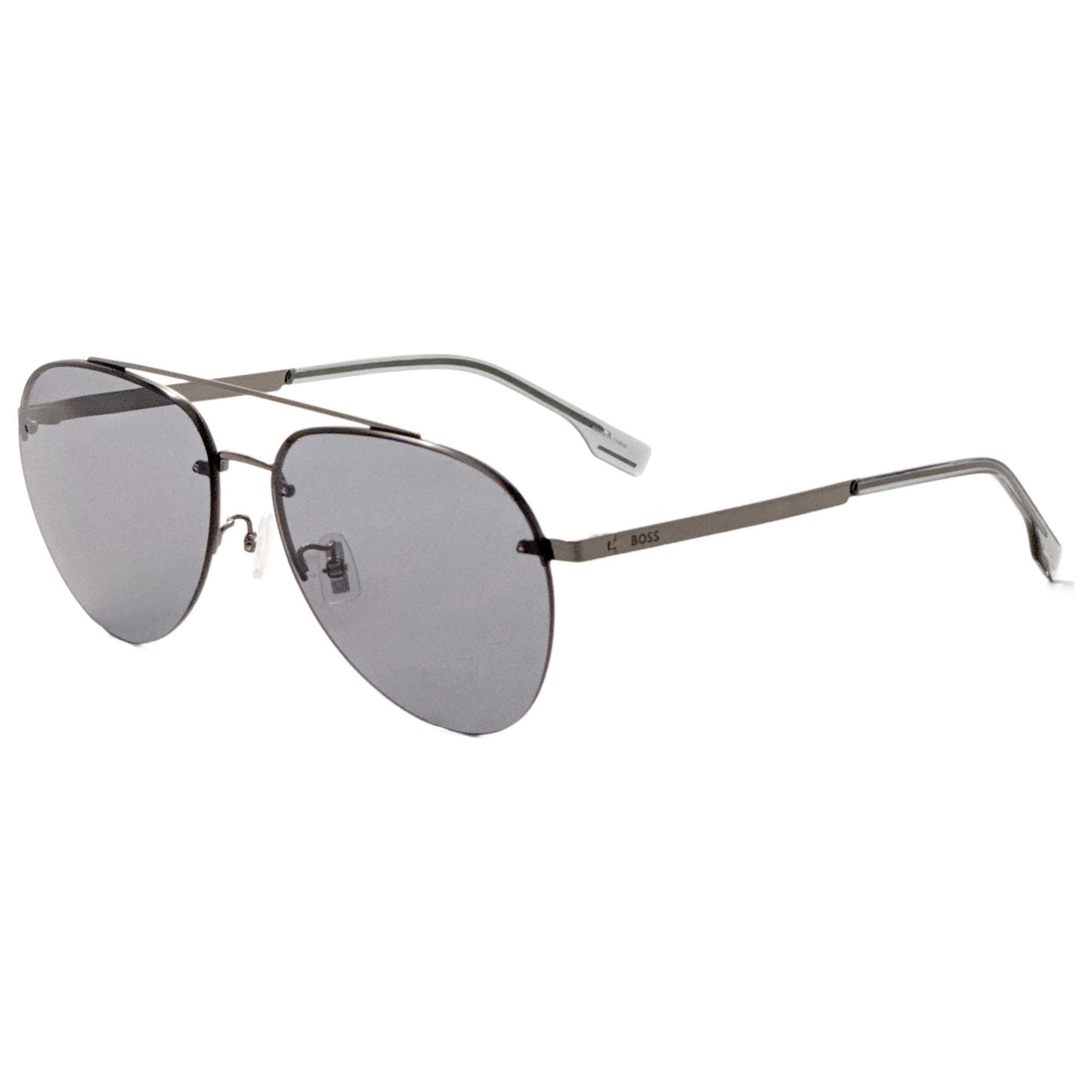Front view of Hugo Boss Men's Sunglasses BOSS1537-F-SK-6LB-62