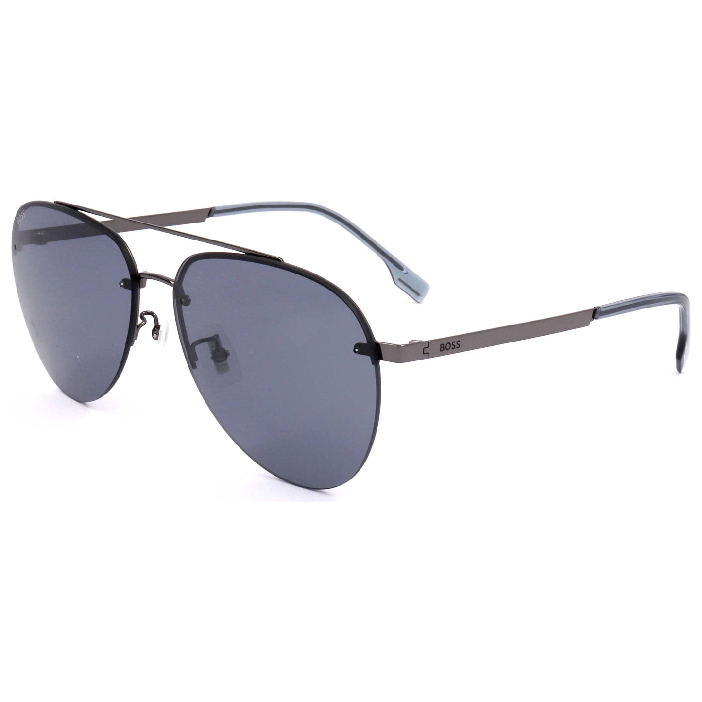 Front view of Hugo Boss Men's Sunglasses BOSS1537-F-SK-6LB-62