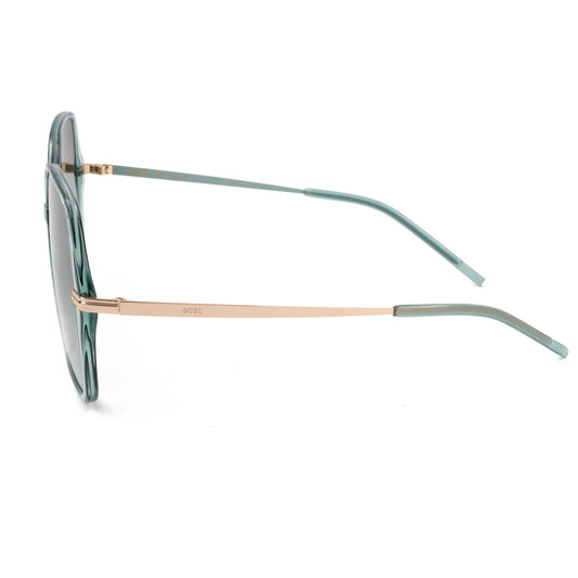 Left view of Hugo Boss Women's Sunglasses BOSS1660-S-PEF-IB