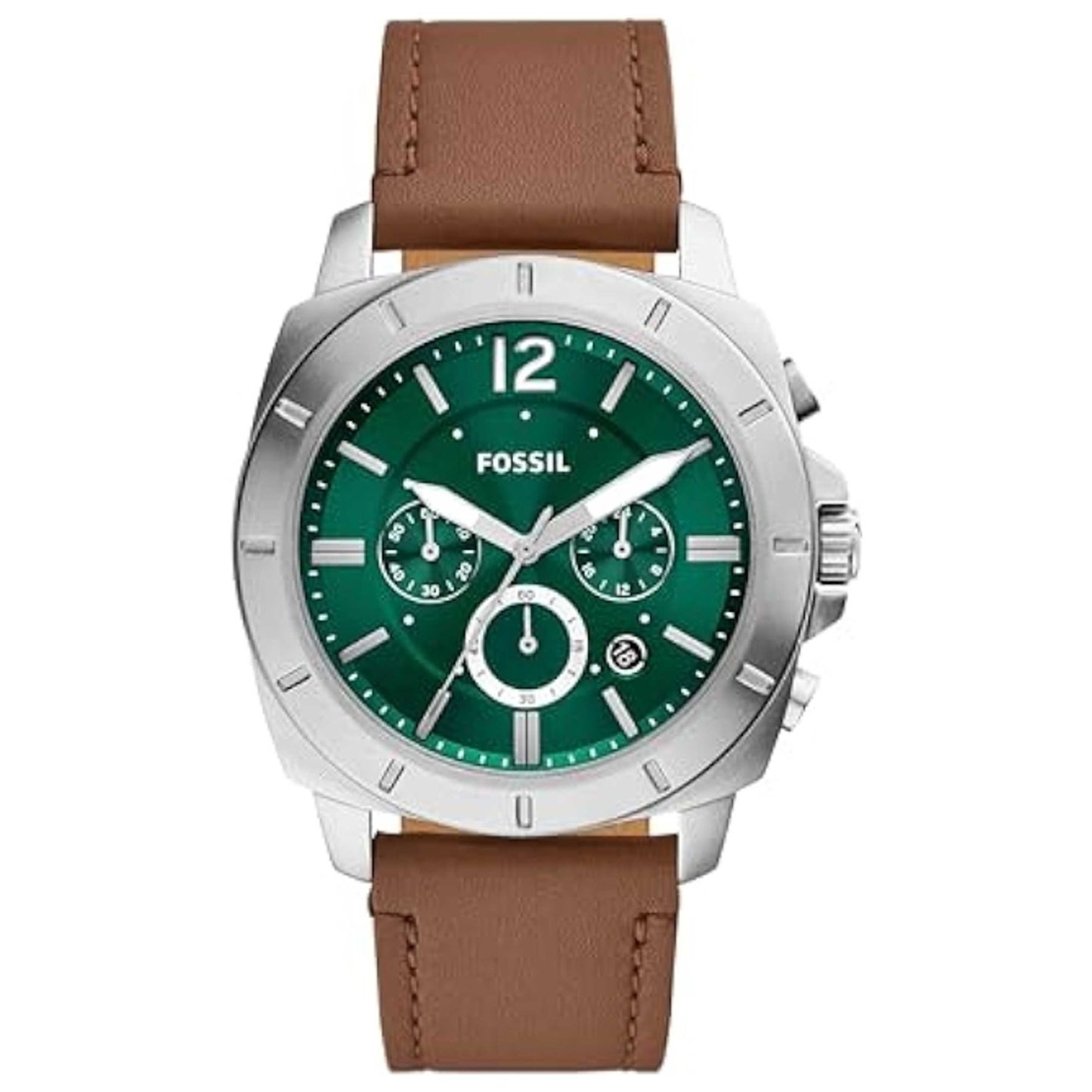 Front view of Fossil Privateer Men's Quartz Watch BQ2821
