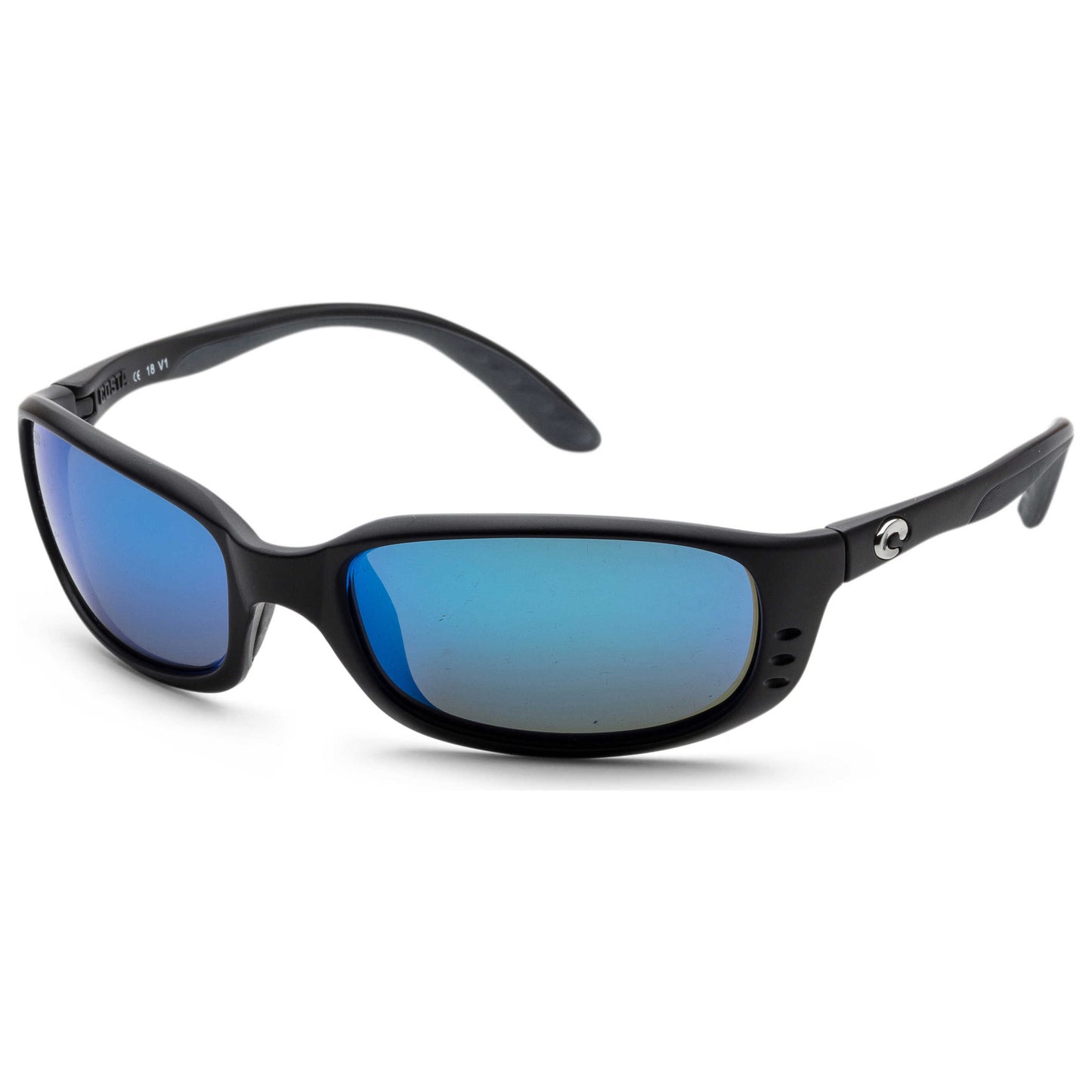 Front view of Costa del Mar Brine Unisex Sunglasses BR11OBMGLP