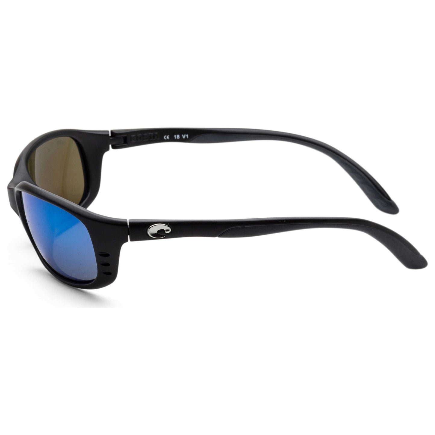Left view of Costa del Mar Brine Unisex Sunglasses BR11OBMGLP