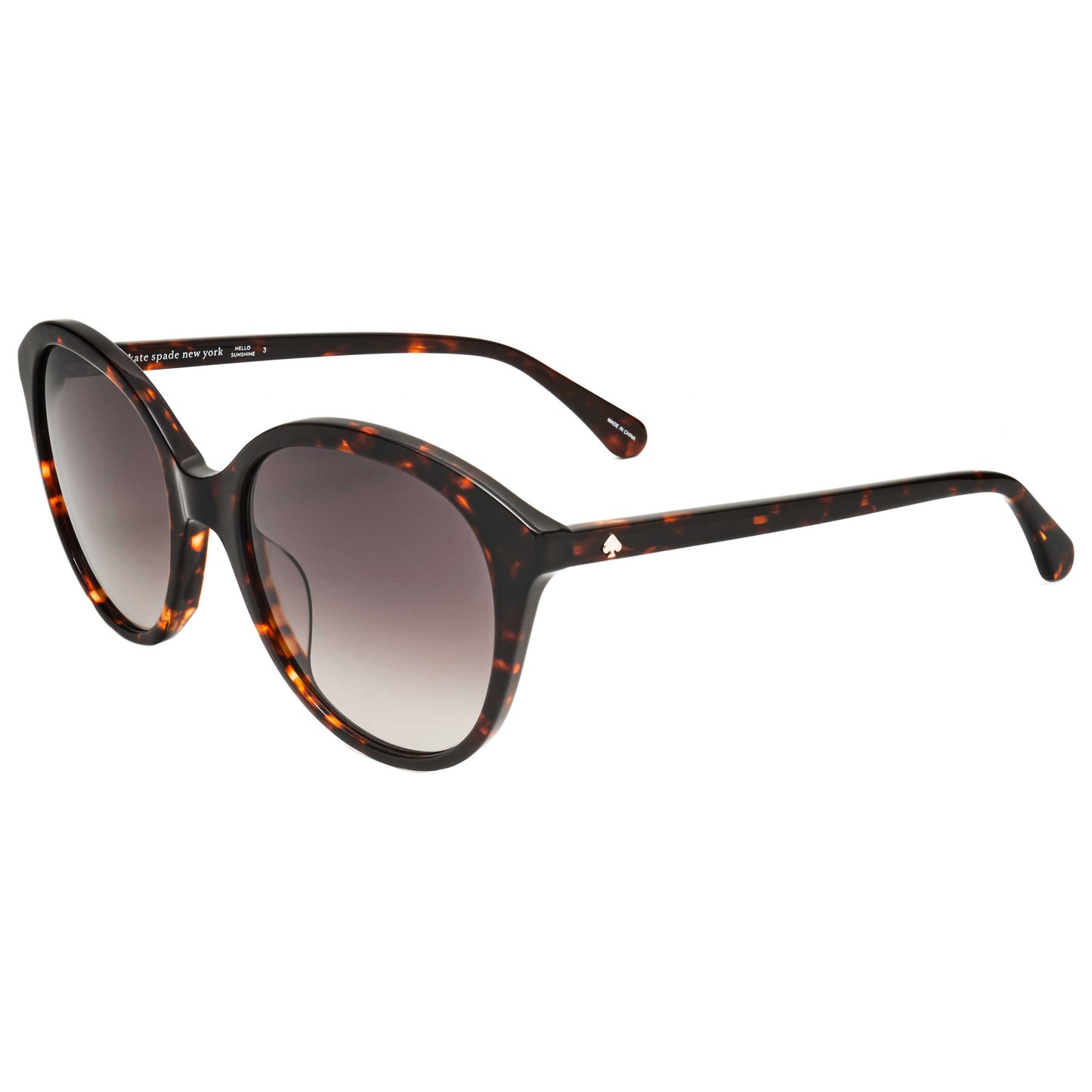 Front view of Kate Spade Women's Sunglasses BRIA-G-S-086-55
