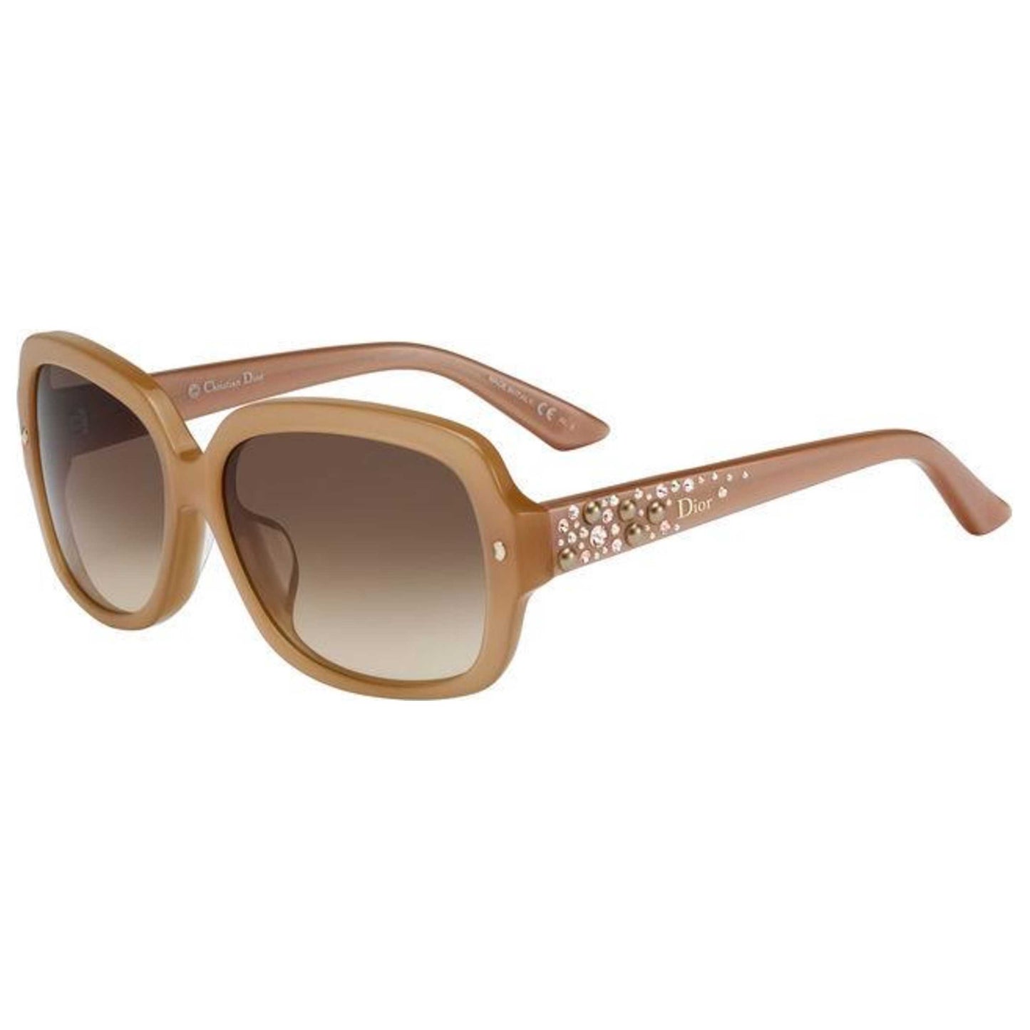 Front view of Christian Dior Brilliance Women's Sunglasses BRILLFS-6ZF-JD