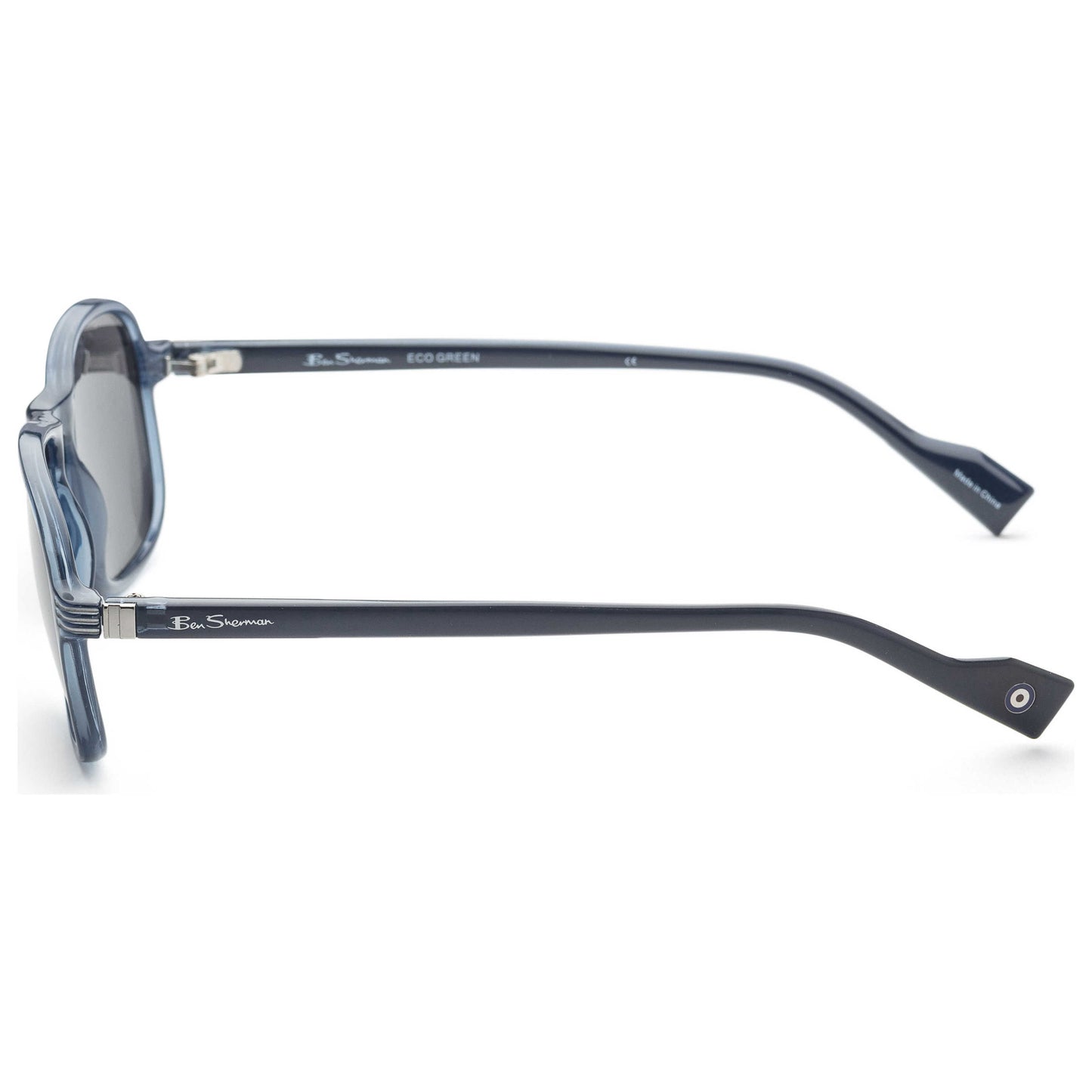 Left view of Ben Sherman Max Men's Sunglasses BSMAXPM02