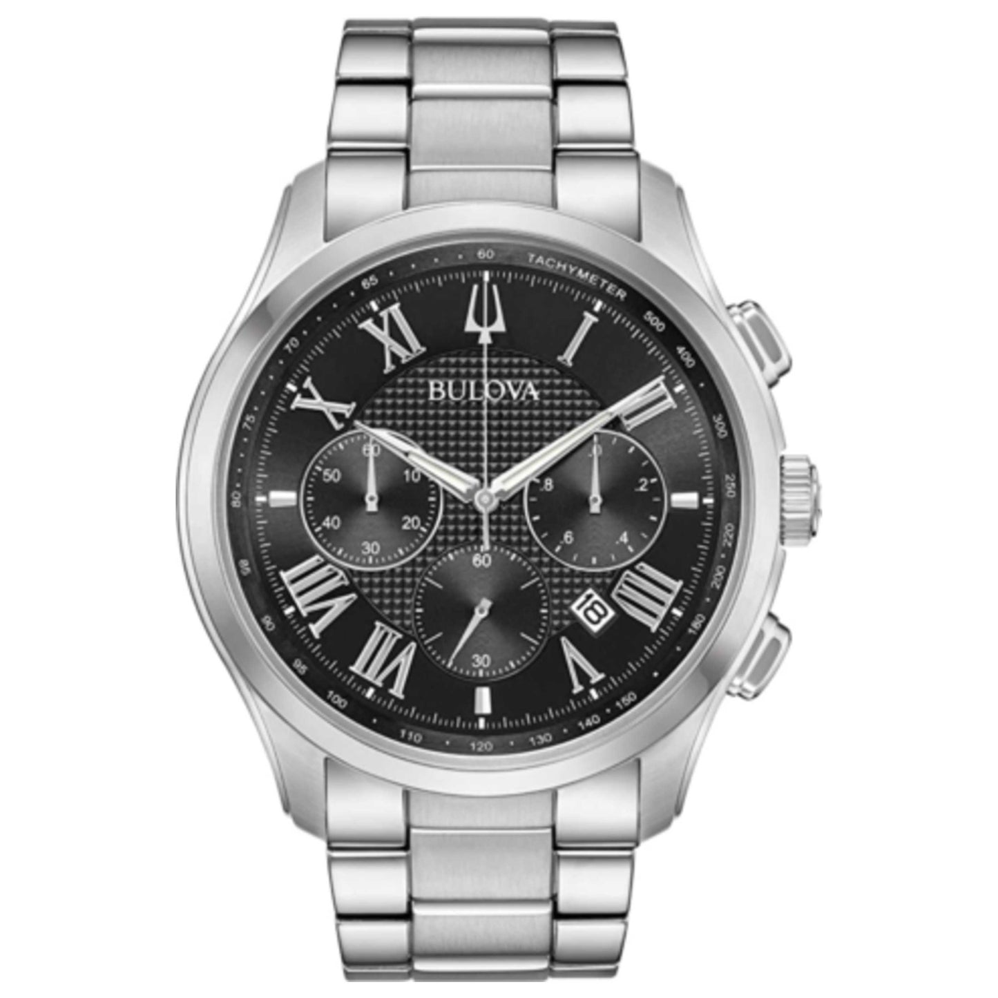 Front view of Bulova Classic Men's Quartz Watch BUL96B288