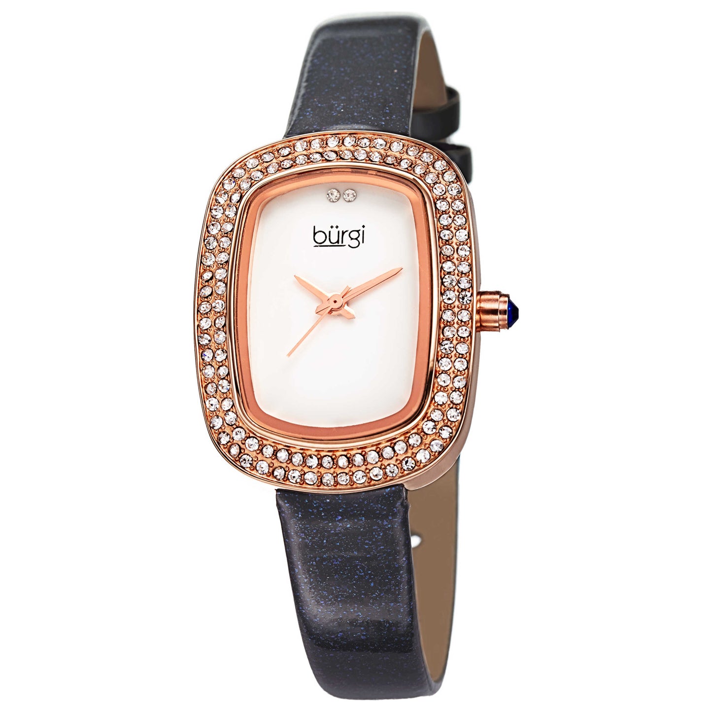 Front view of Burgi Classic Women's Quartz Watch BUR111GY