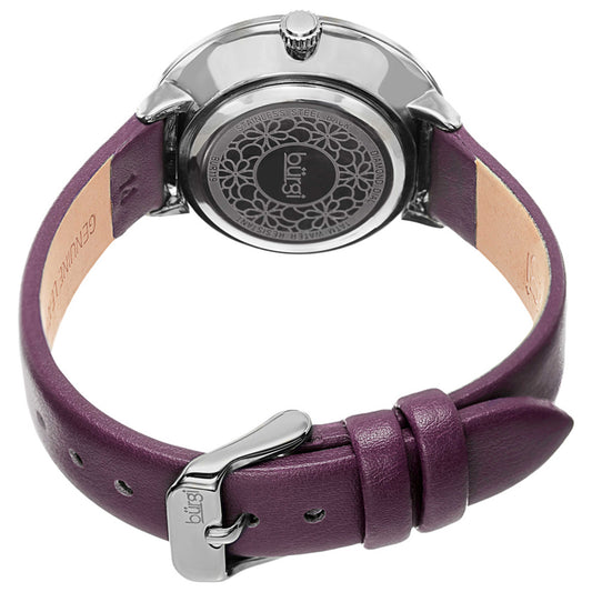 Burgi Classic Women's Quartz Watch BUR119PU - Image #2