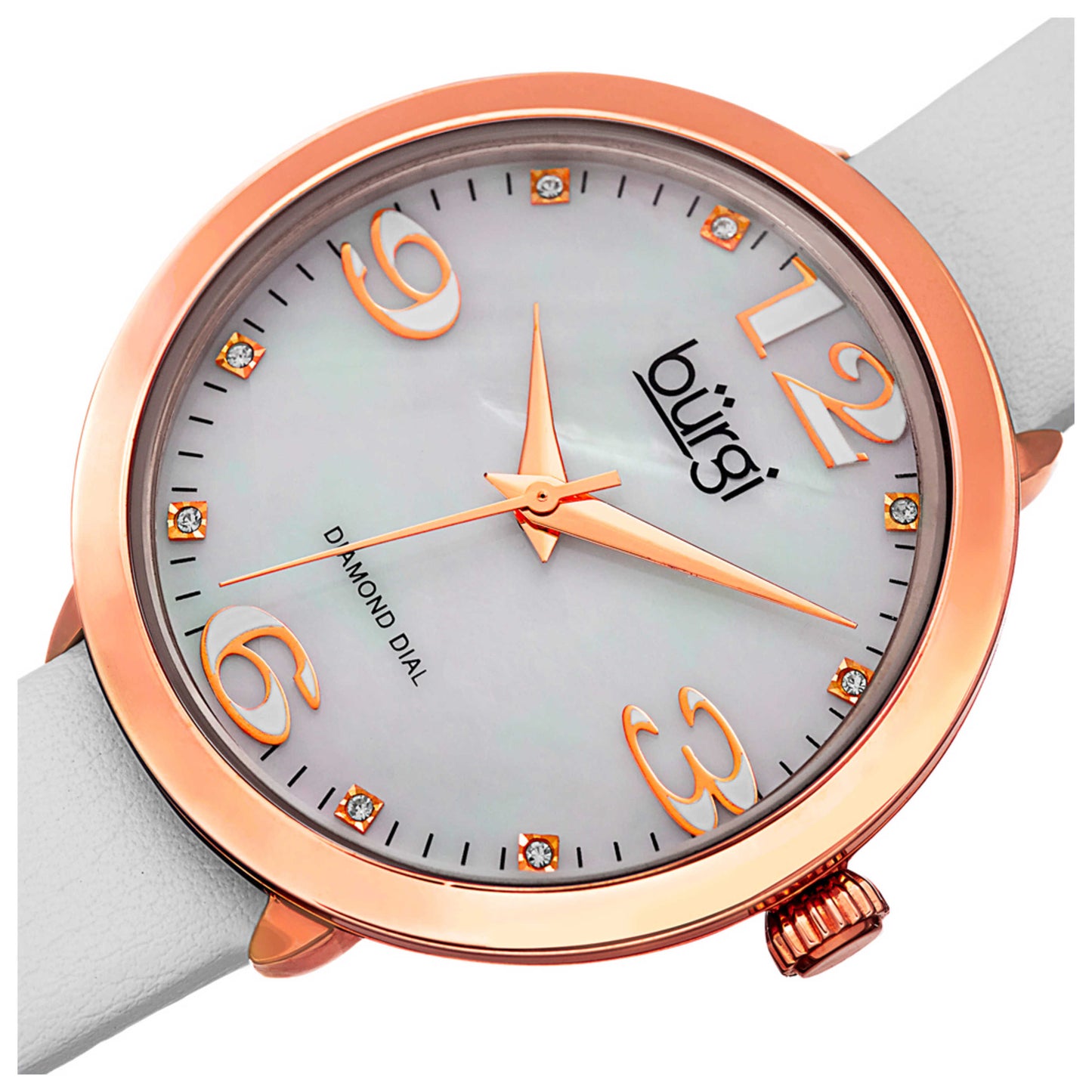 Burgi Classic Women's Quartz Watch BUR119WTR - Image #5