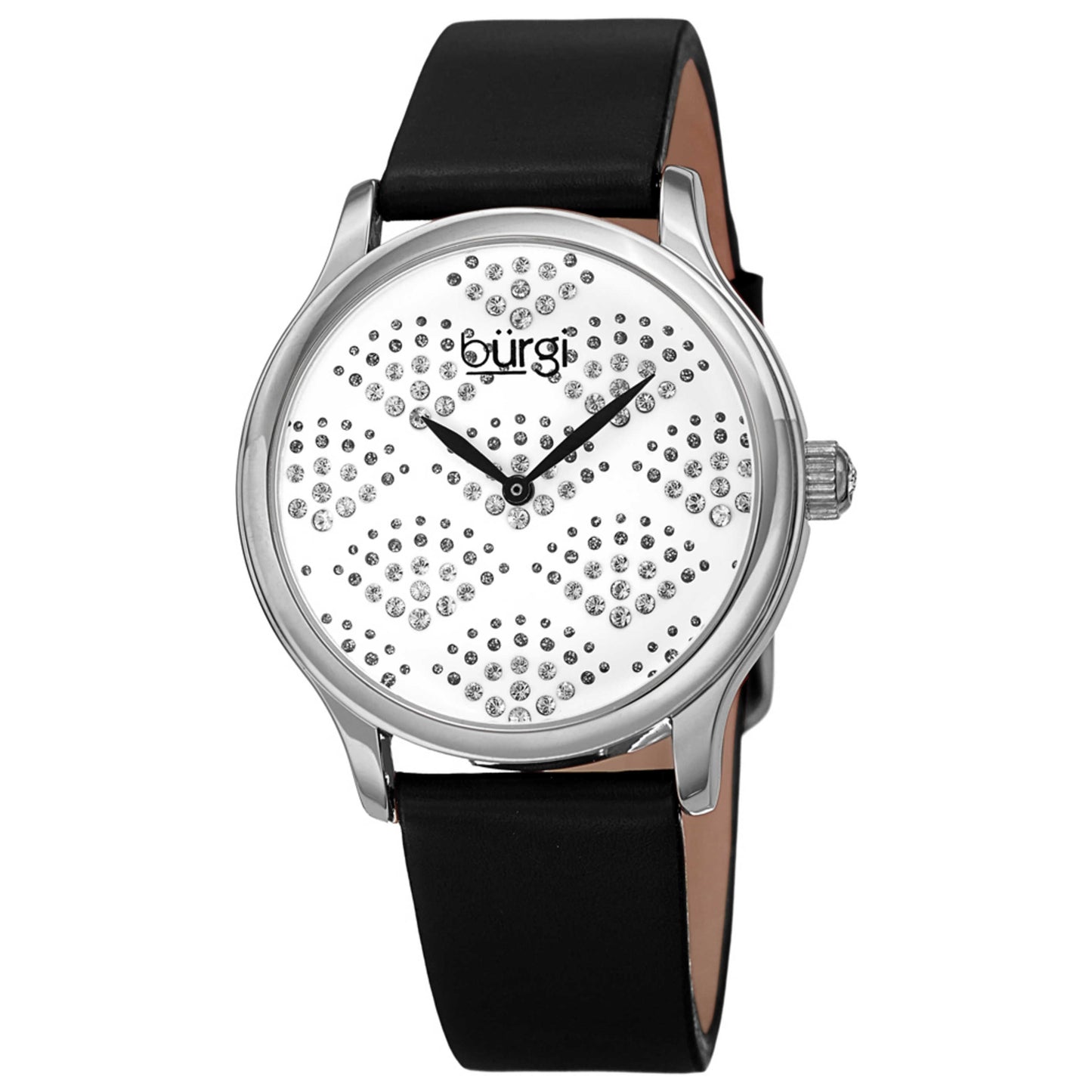 Front view of Burgi Women's Quartz Watch BUR238SSB
