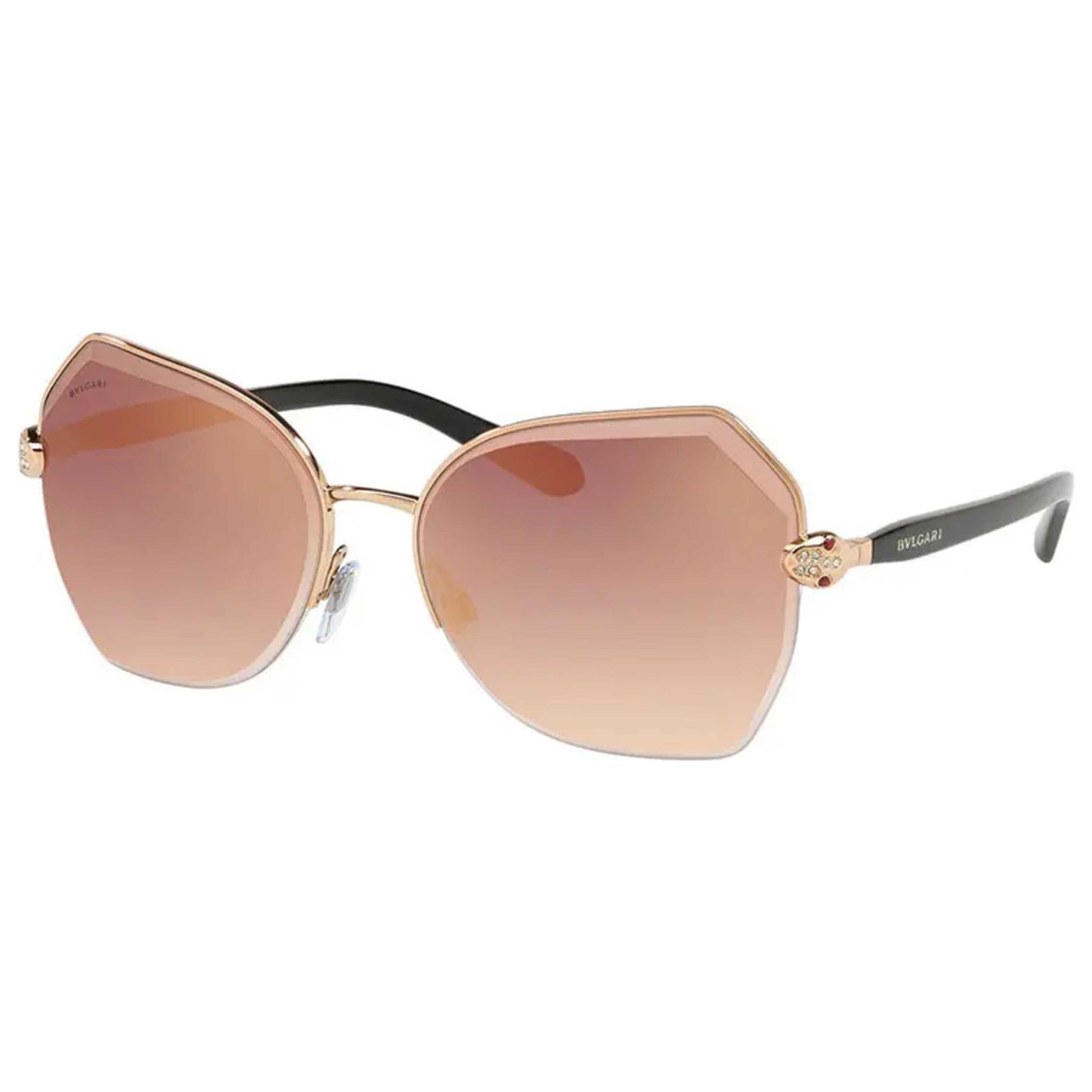 Front view of Bulgari Fashion Women's Sunglasses BV6102B-20146F-59