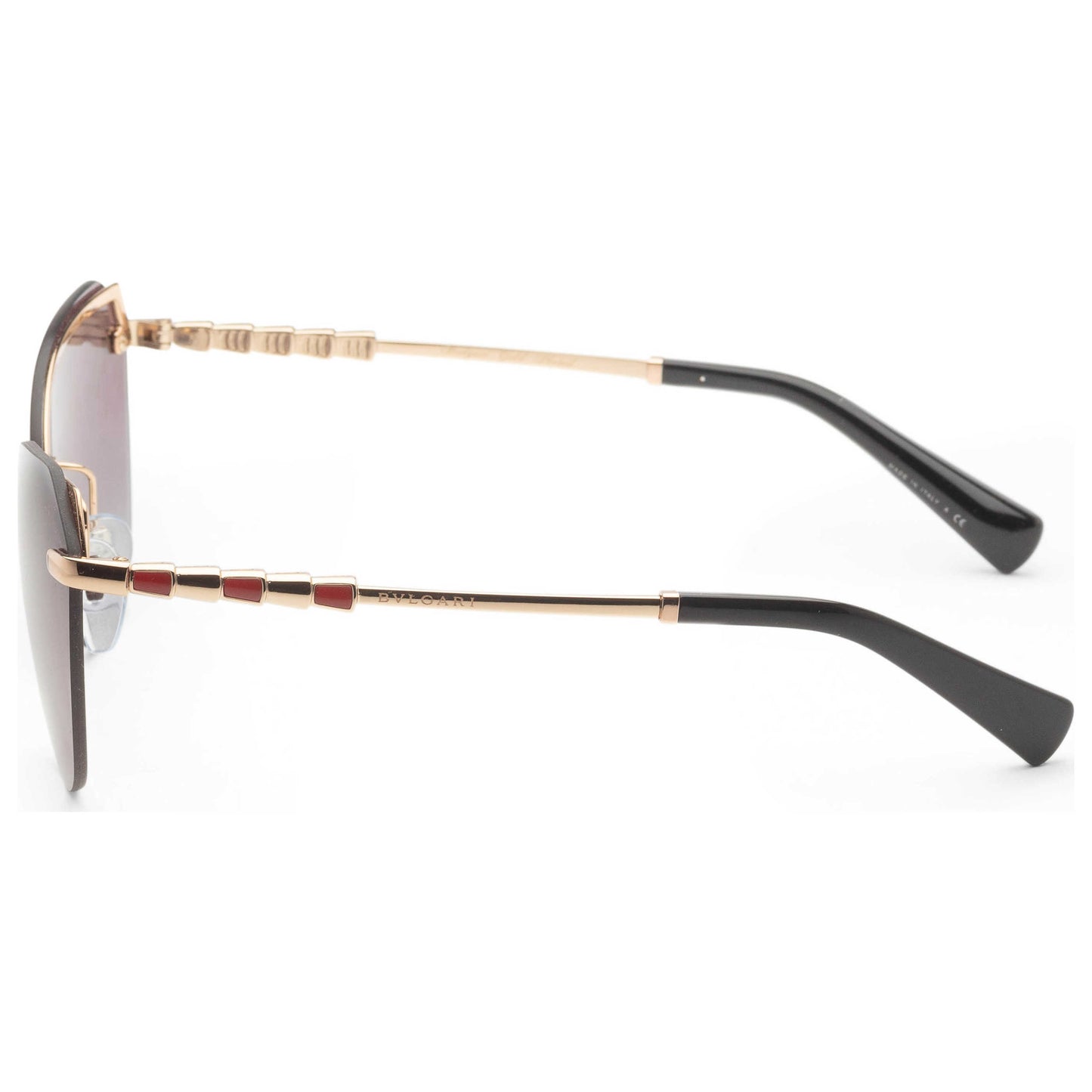 Left view of Bulgari Fashion Women's Sunglasses BV6129KB-395-T3-60