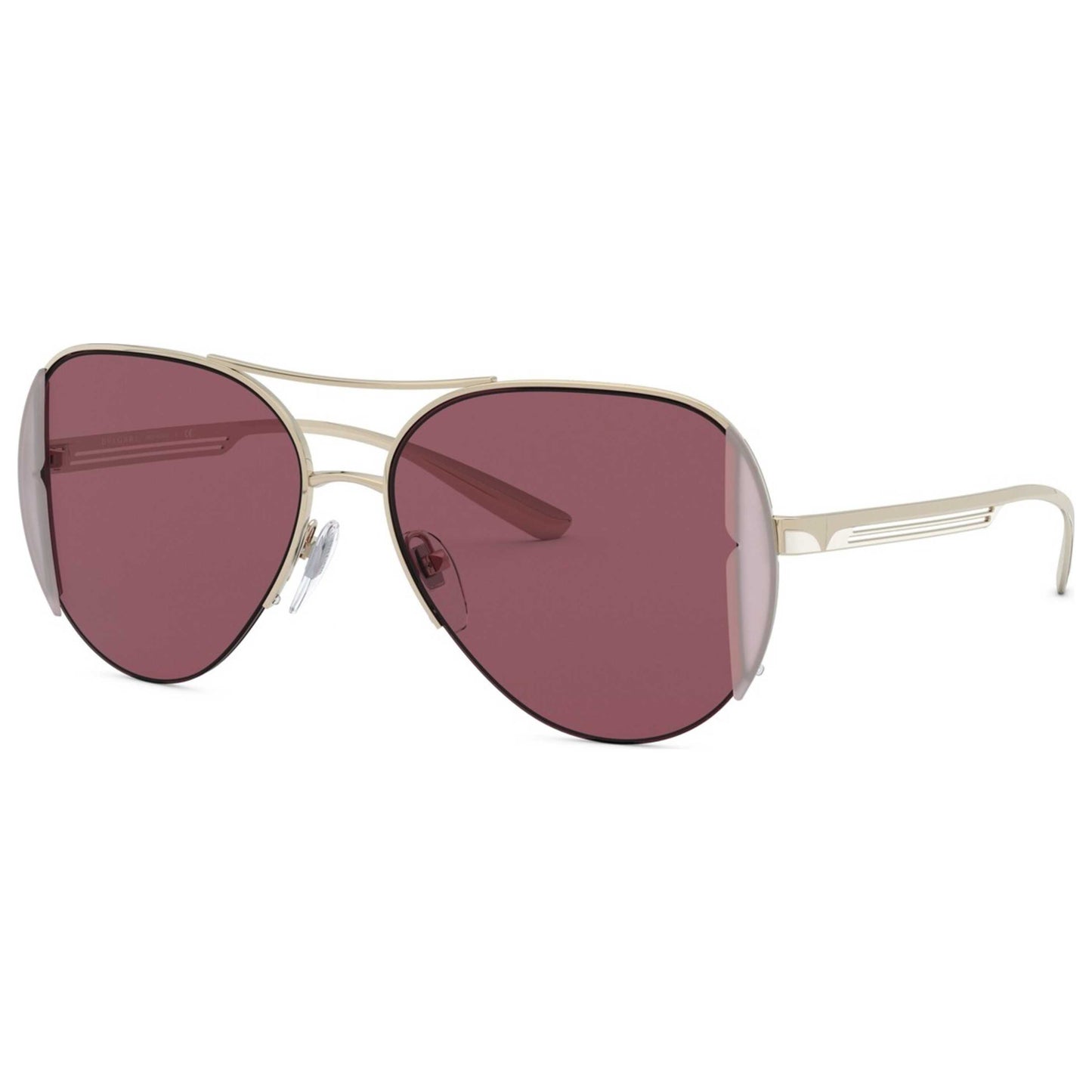 Front view of Bulgari Fashion Women's Sunglasses BV6142-20144Z-55