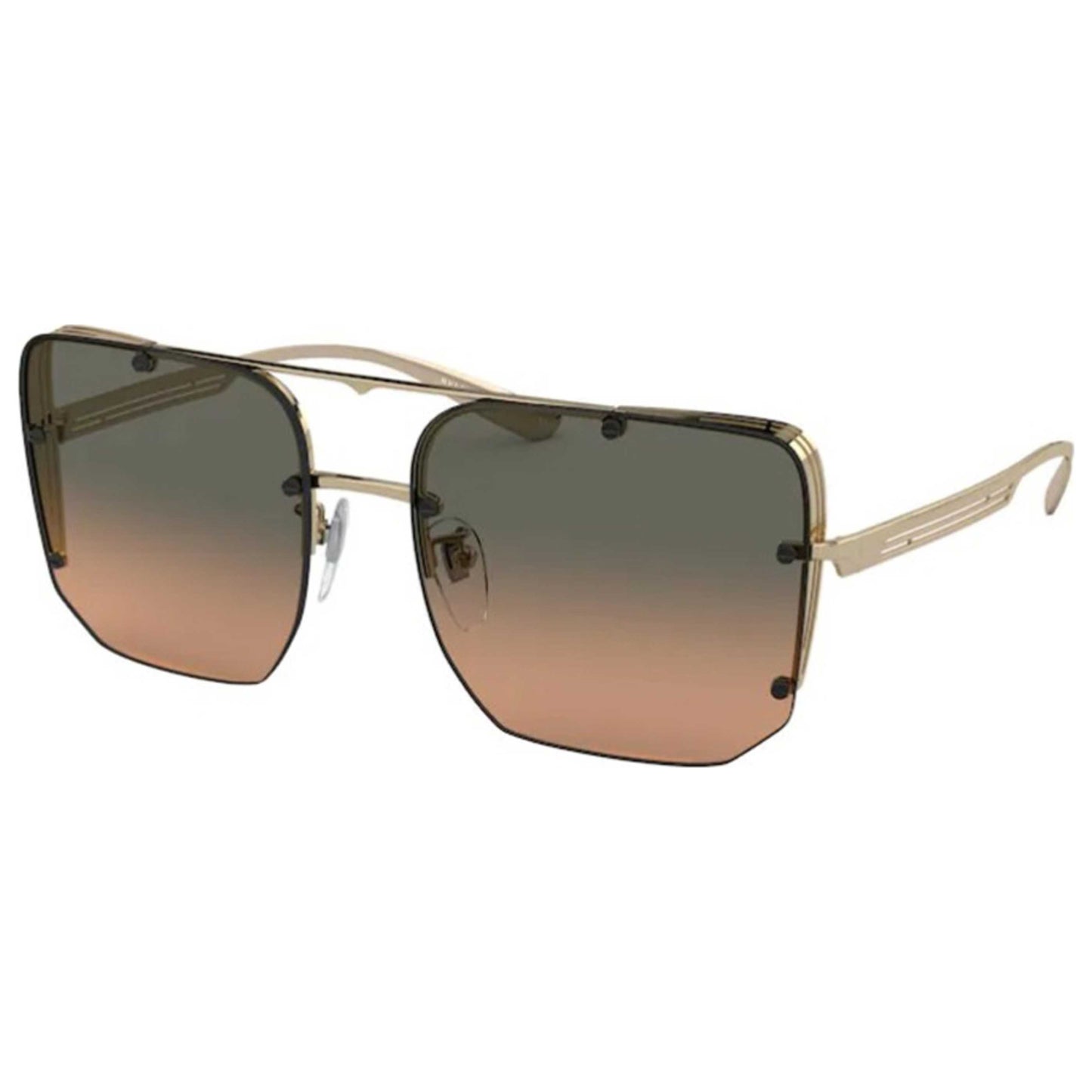 Front view of Bulgari Fashion Women's Sunglasses BV6146-278-18-57
