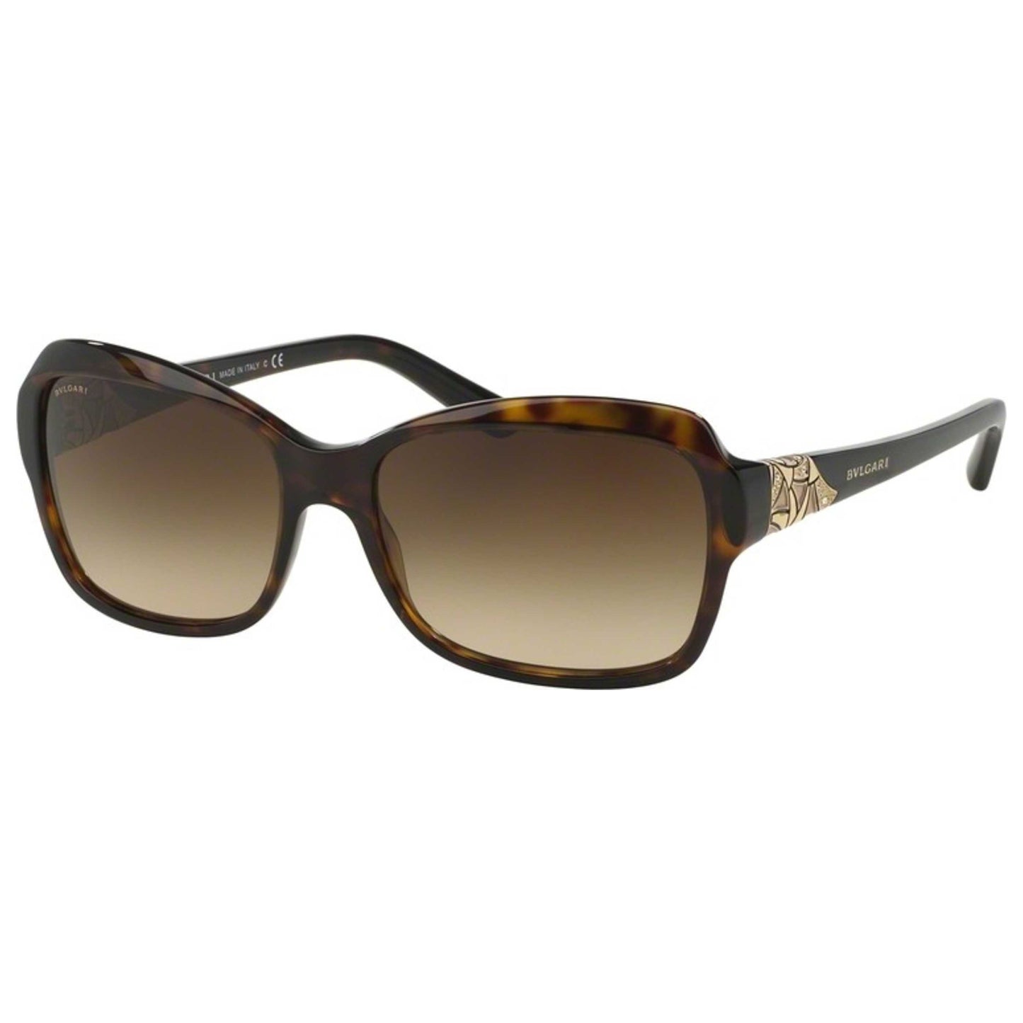 Front view of Bulgari Fashion Women's Sunglasses BV8153B-504-13-57