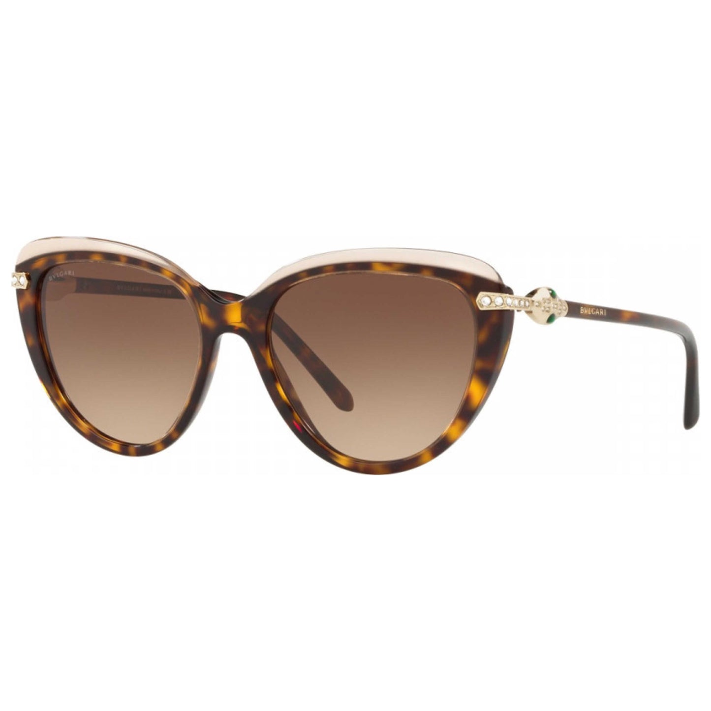 Front view of Bulgari Fashion Women's Sunglasses BV8211B-546513-55