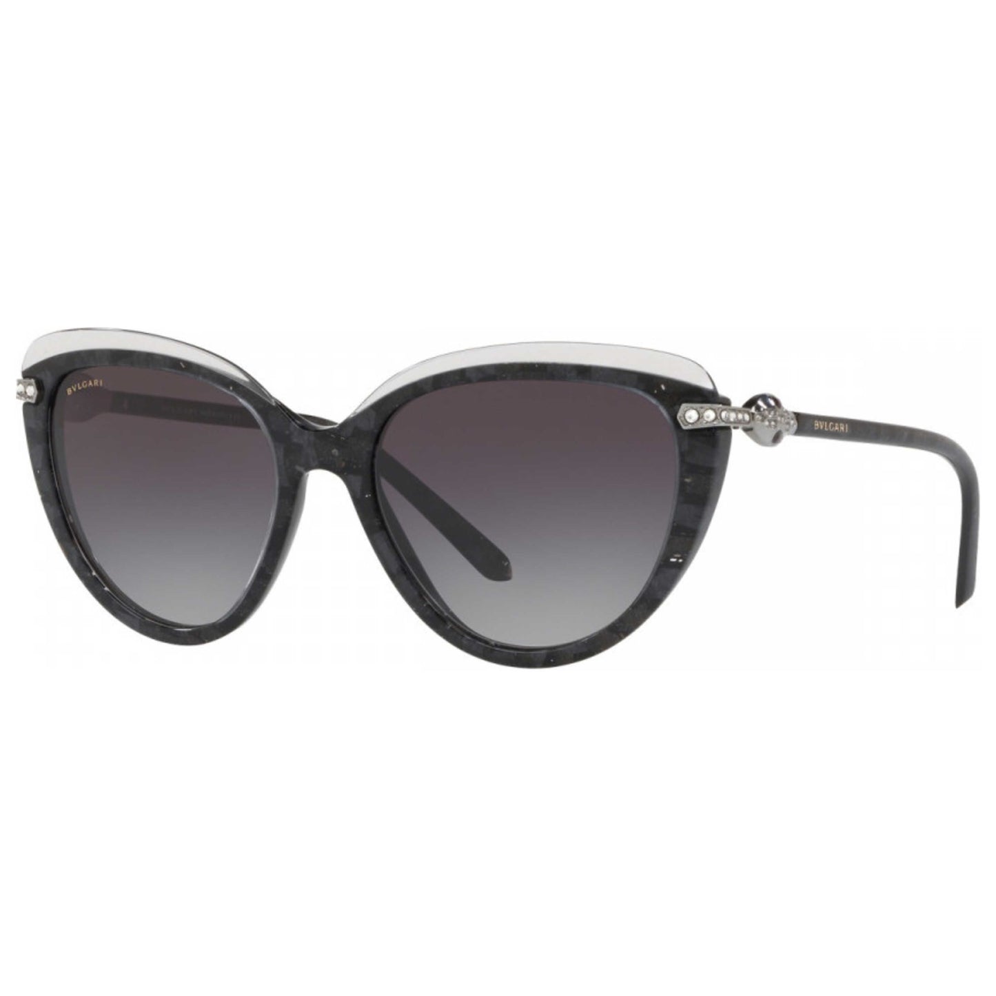 Front view of Bulgari Fashion Women's Sunglasses BV8211B-54668G-55