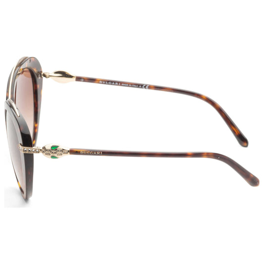 Left view of Bulgari Fashion Women's Sunglasses BV8215B-504-13-55