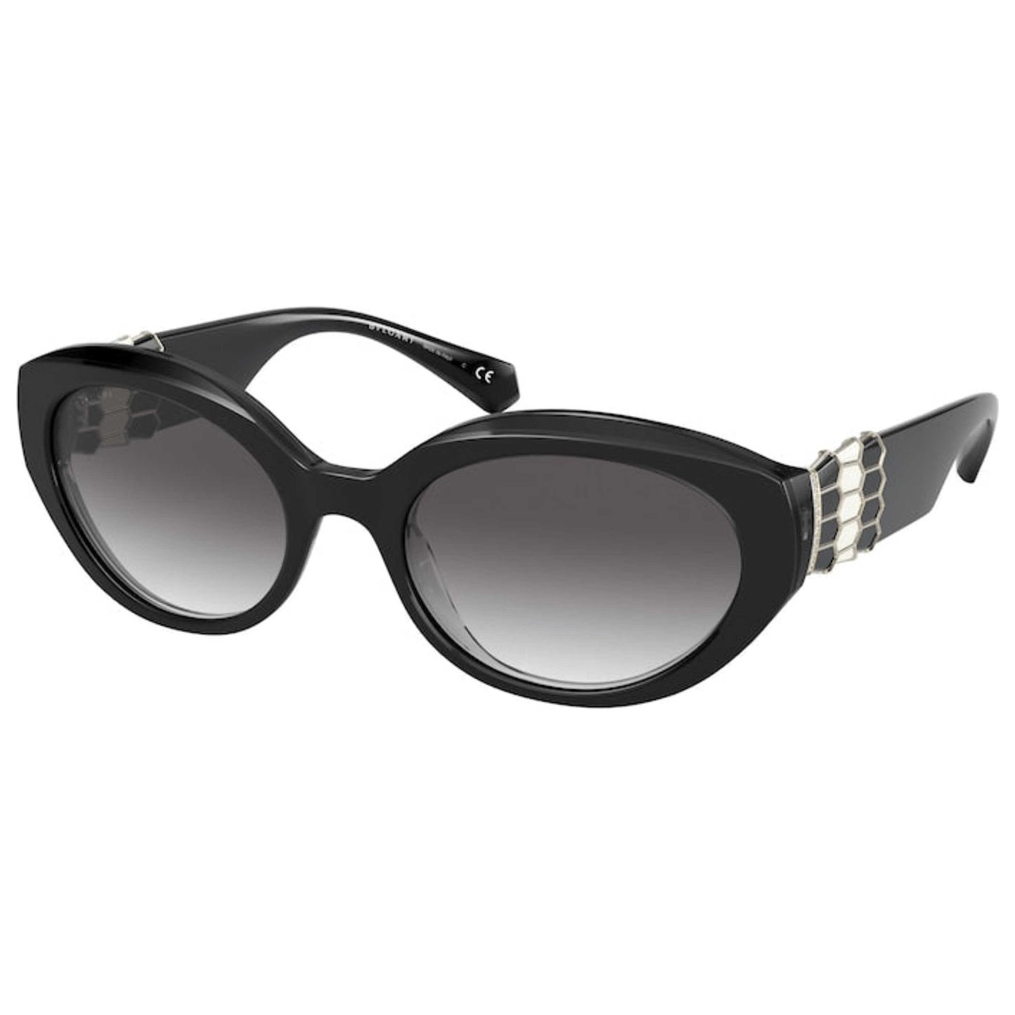 Front view of Bulgari Fashion Women's Sunglasses BV8227B-53818G-55