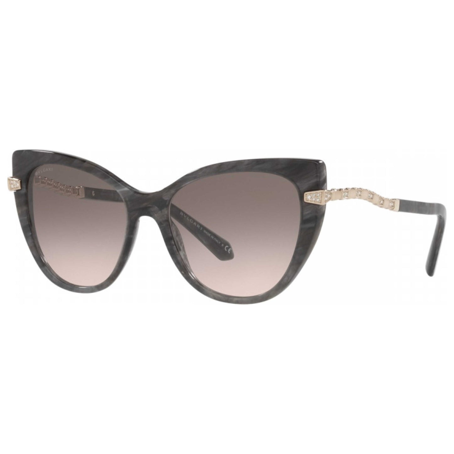 Front view of Bulgari Fashion Women's Sunglasses BV8236B-55013B-55