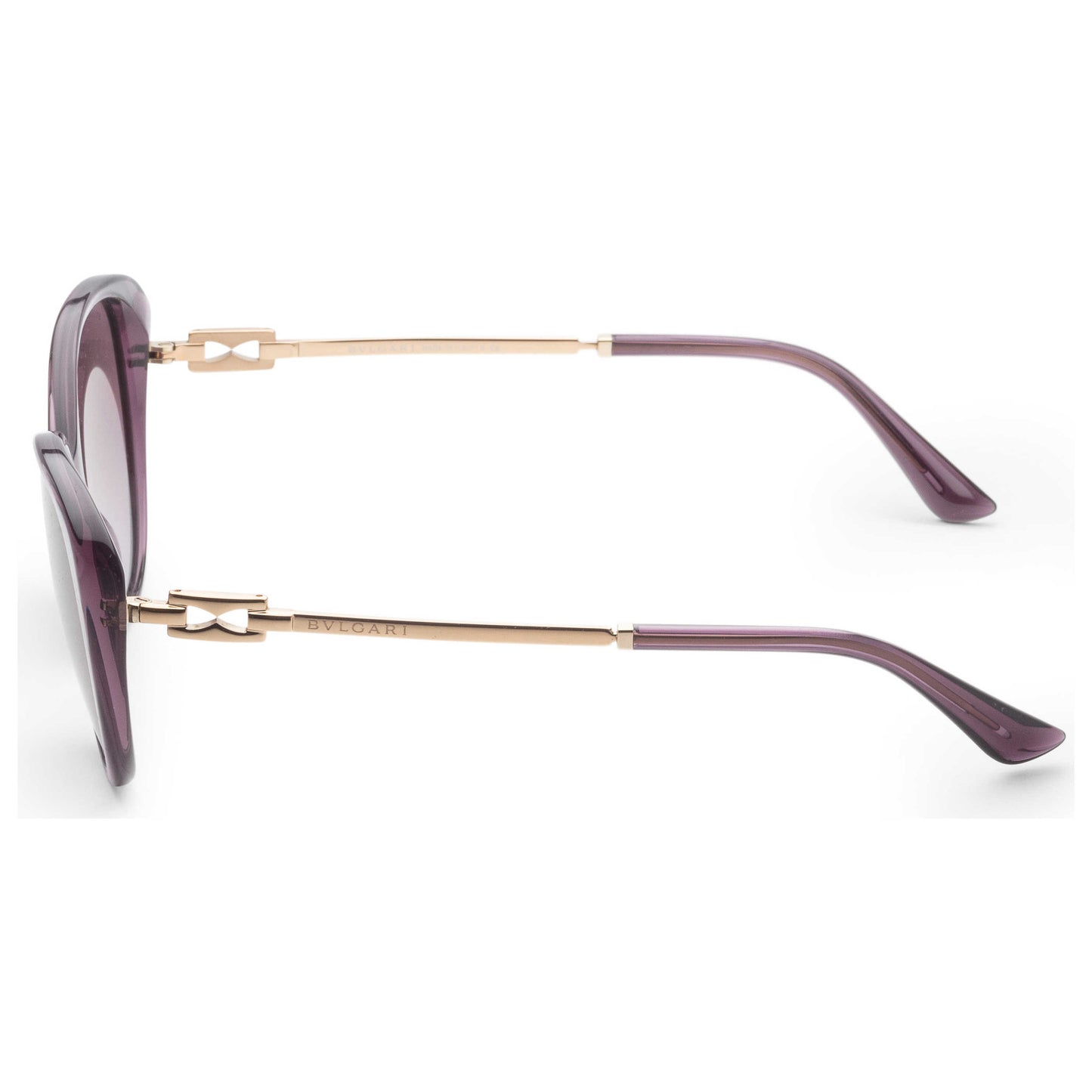 Left view of Bulgari Fashion Women's Sunglasses BV8244-55148H